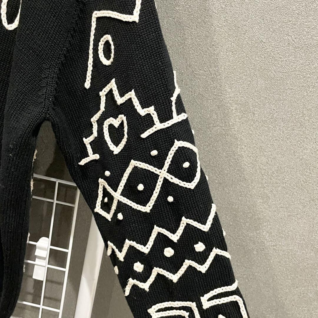 Yohji Yamamoto Yohji Yamamoto Pour Homme 93ss Reversible Fringe Knit Size US M / EU 48-50 / 2 - 7 Thumbnail
