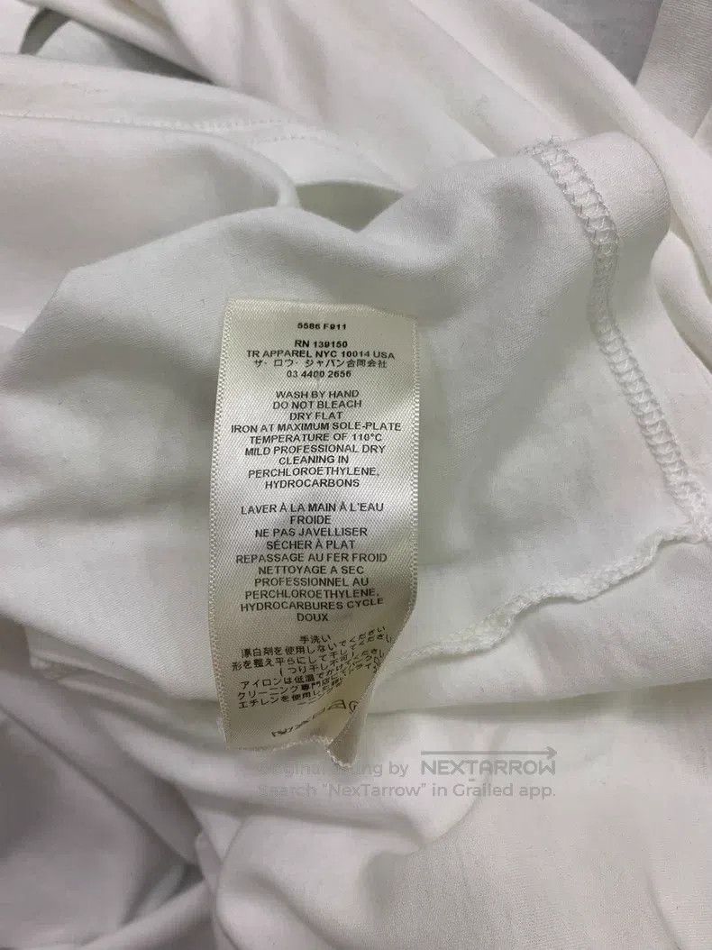 The Row The Row White Long Sleeve Top Size XS / US 0-2 / IT 36-38 - 6 Thumbnail