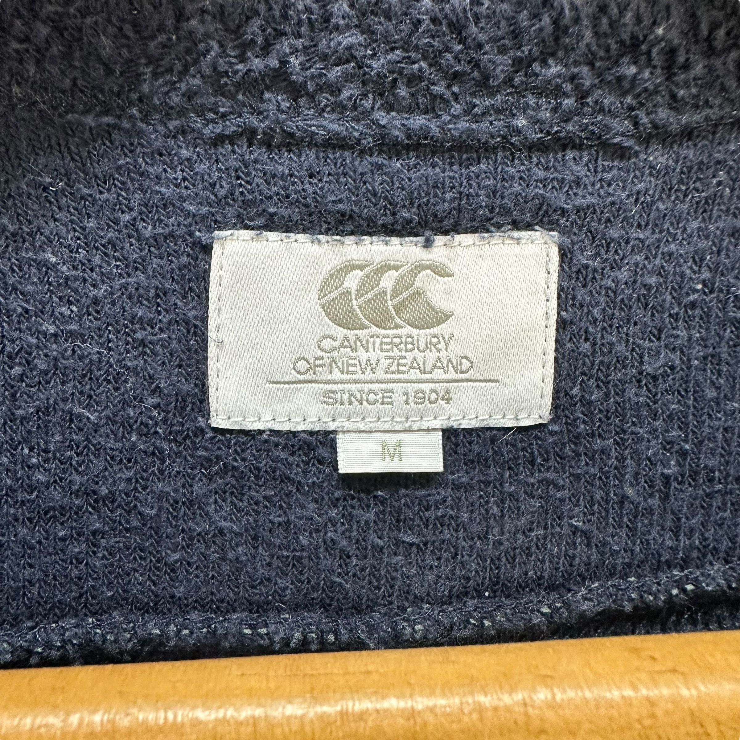 Canterbury of New Zealand CANTERBURY Striped Long Sleeve Fleece Shirt #A5-0107 Size M / US 6-8 / IT 42-44 - 6 Thumbnail