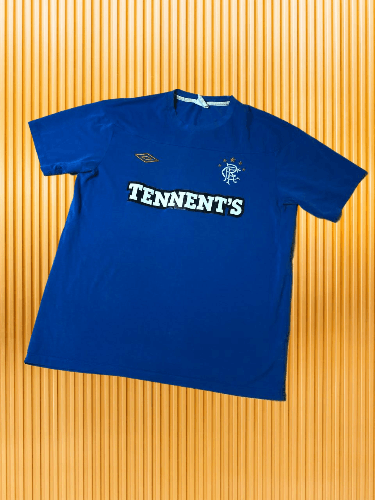Umbro Glasgow Rangers Home Shirt Jersey Umbro Camiseta Size US XL / EU 56 / 4 - 1 Thumbnail