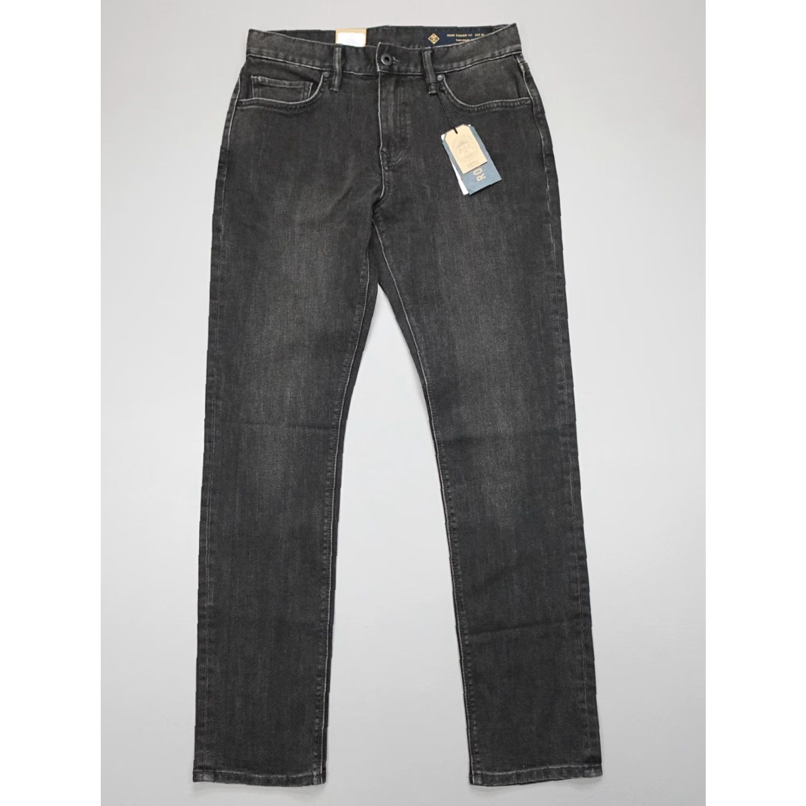 Roark Roark Jeans RD210 HWY 128 Straight Fit Denim Black 30x32 Mens Regular Size 30 31 Inseam 32 Size US 30 / EU 46 - 2 Thumbnail