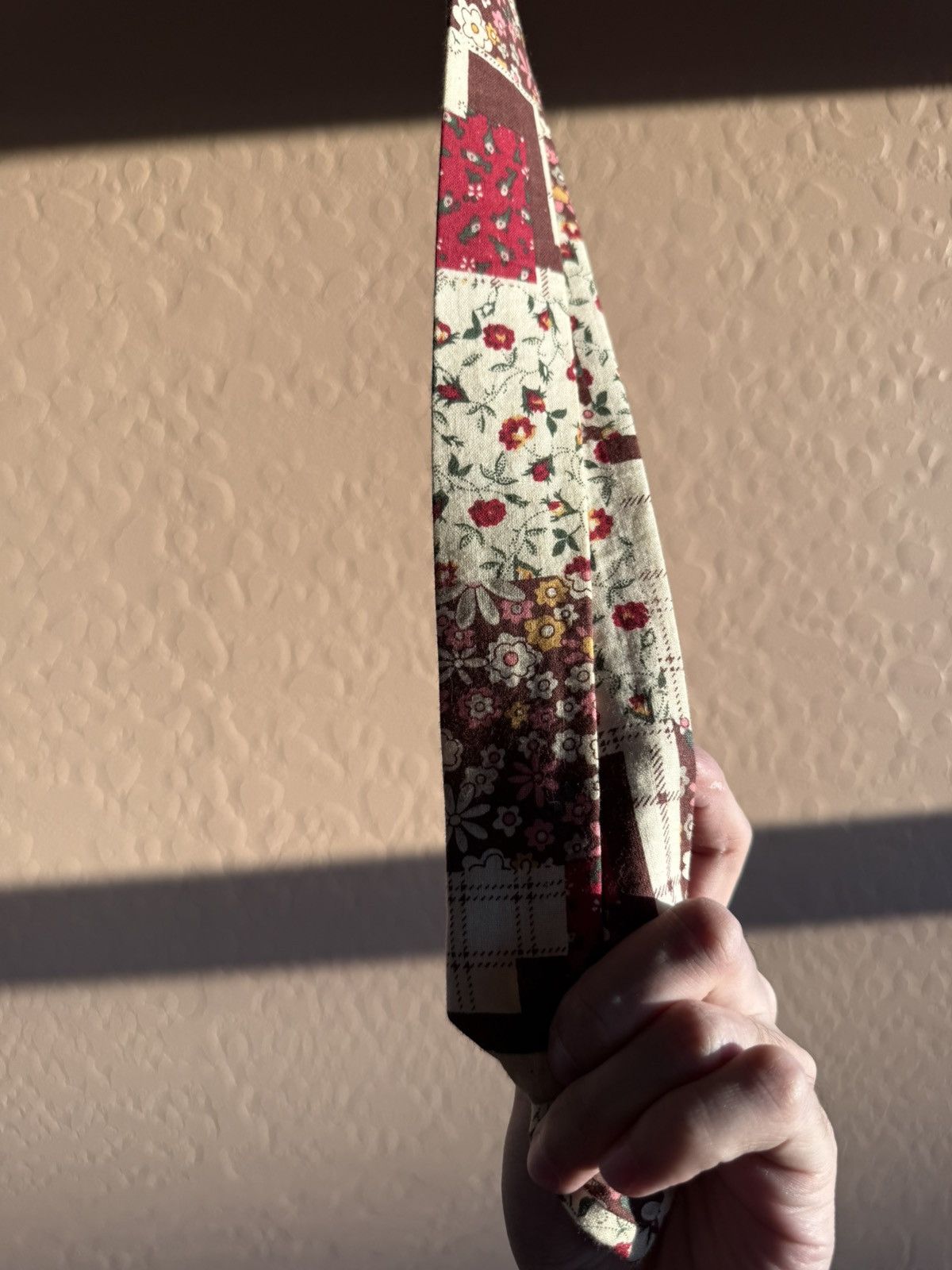 Vintage Vintage-Inspired Floral Patchwork Tie Size ONE SIZE - 3 Thumbnail