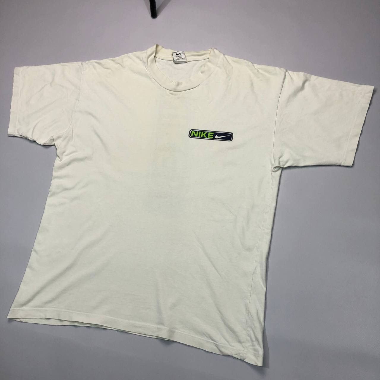 Nike × Vintage Vintage Nike T-Shirt Big Logo Size US L / EU 52-54 / 3 - 3 Thumbnail