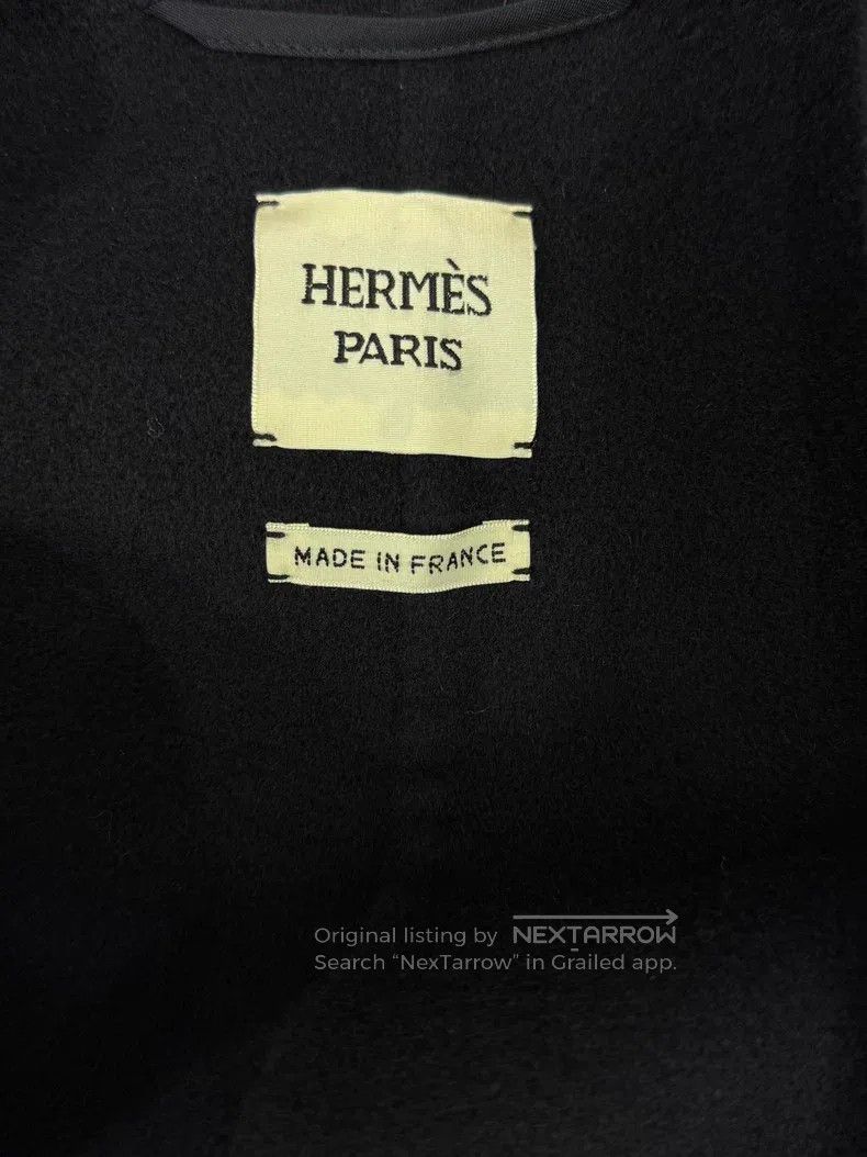 Hermes Hermes Patchwork double-sided cashmere coat Size XS / US 0-2 / IT 36-38 - 4 Thumbnail