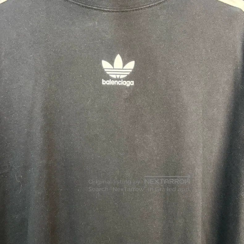Balenciaga Balenciaga Adidas x Trefoil Logo Short Sleeve Size US S / EU 44-46 / 1 - 3 Thumbnail