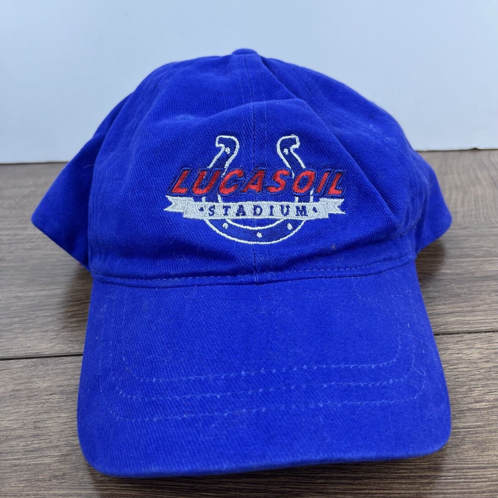 Other Indianapolis Colts Hat Lucas Oil Stadium Blue Adjustable Hat Size ONE SIZE - 2 Thumbnail