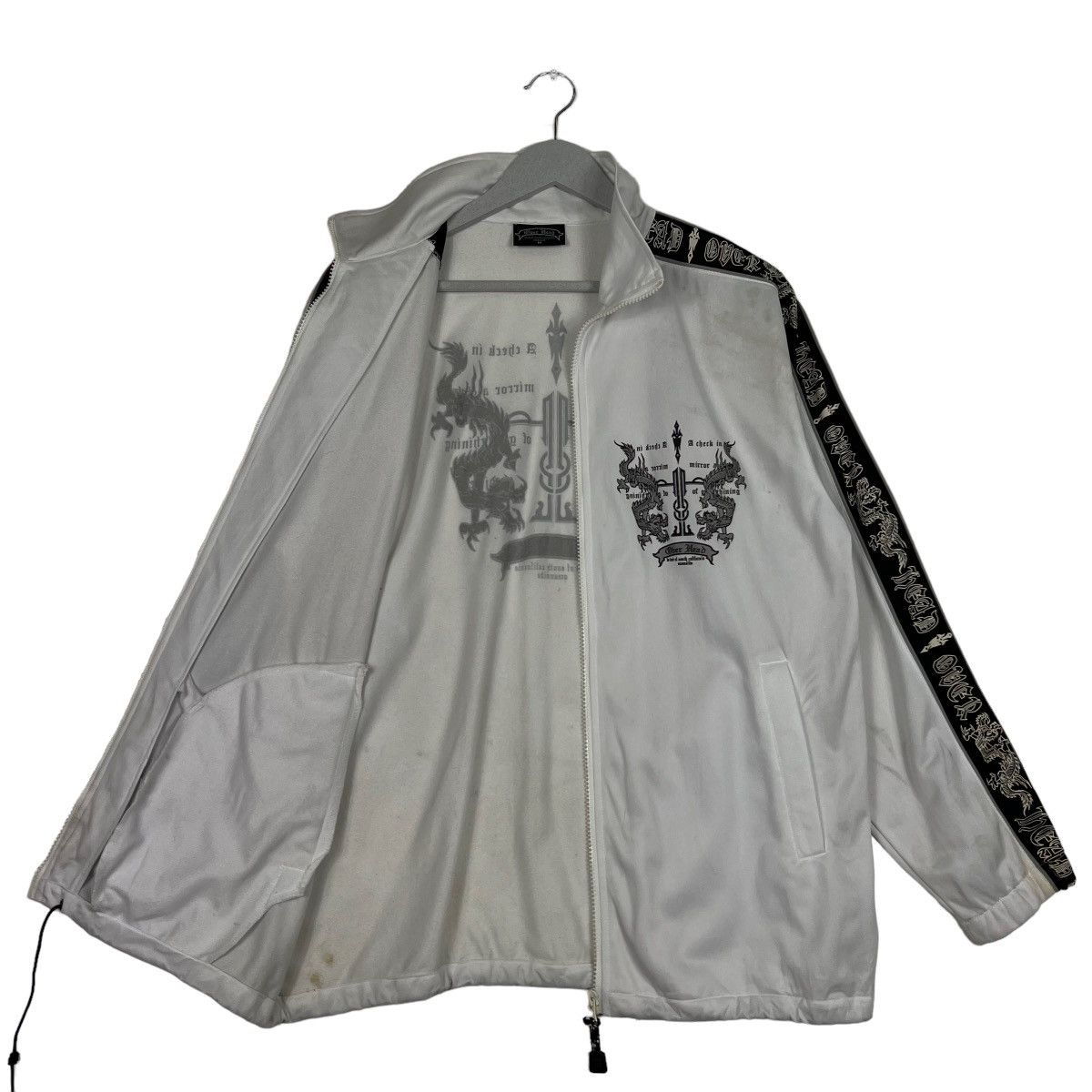 Japanese Brand 🔥 VINTAGE OVER HEAD CROSS DRAGON SWEATER Size US M / EU 48-50 / 2 - 9 Thumbnail