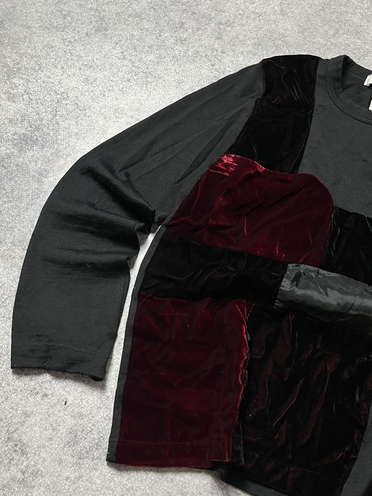 Comme des Garcons 🔥COMME DES GARÇONS PATCHWORK ARCHIVE T SHIRT TEE CDG 90'S Size L / US 10 / IT 46 - 6 Thumbnail