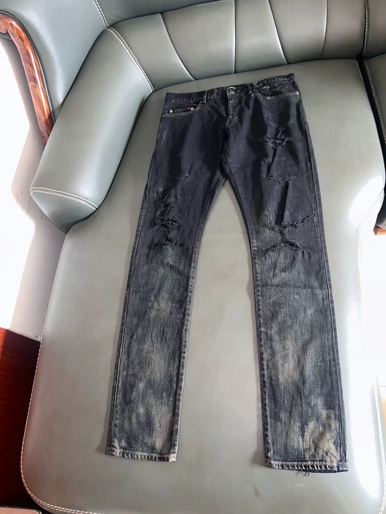 Saint Laurent Paris saint Laurent paris2015 FWCA Double Knee Big Break jeans 2 Size US 32 / EU 48 - 1 Thumbnail