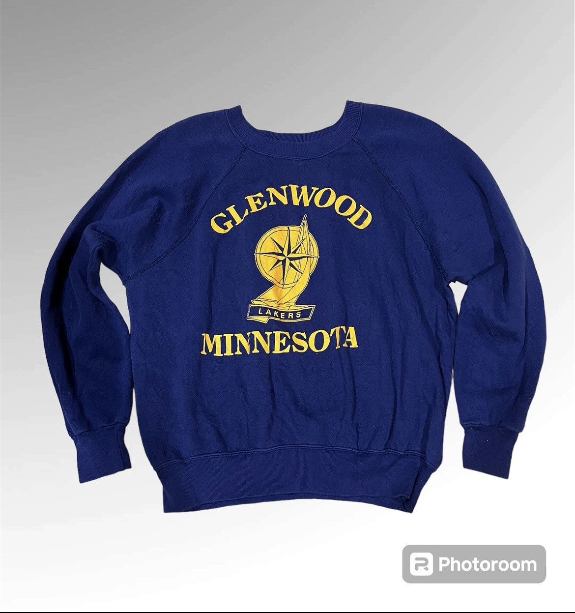 Champion Vintage 70s Blue Bar Champion Sweatshirt Glenwood Lakers Size US XL / EU 56 / 4 - 1 Thumbnail