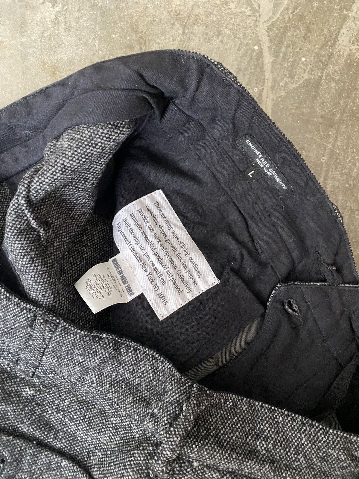 Engineered Garments Engineered Garments Grey Suit Homespun Jacket Carlyle Pants Size US M / EU 48-50 / 2 - 10 Thumbnail