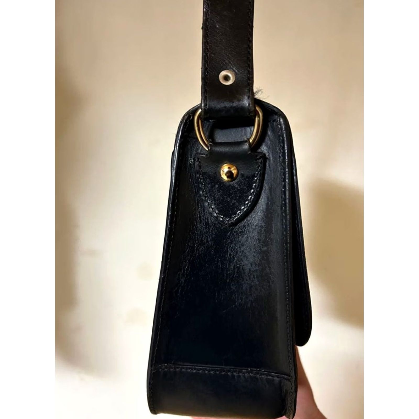 A.P.C. A.P.C. Woman Shoulder Bag Chain Half Moon Leather Black Limited Edition Style Size ONE SIZE - 4 Thumbnail