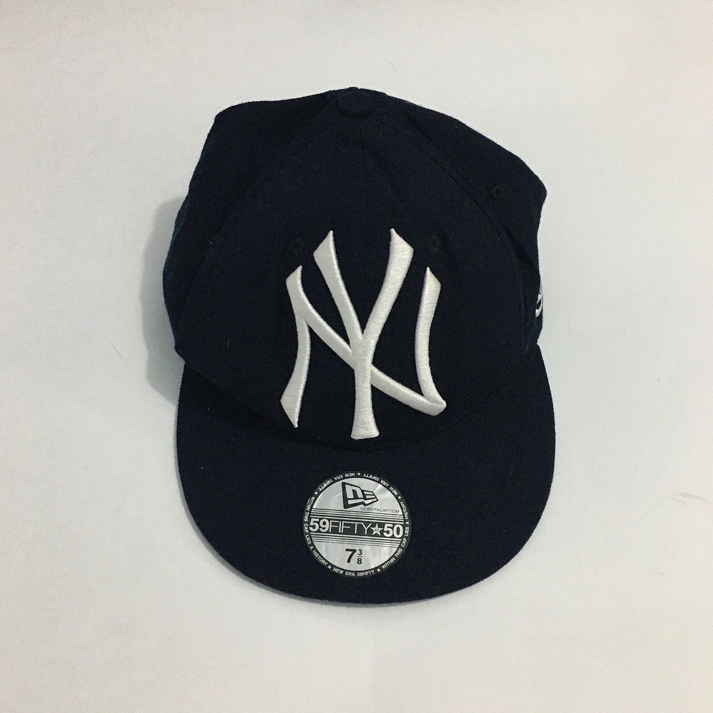 New Era New York Yankees New Era 59Fifty Big Logo Fitted Hat Size ONE SIZE - 3 Thumbnail