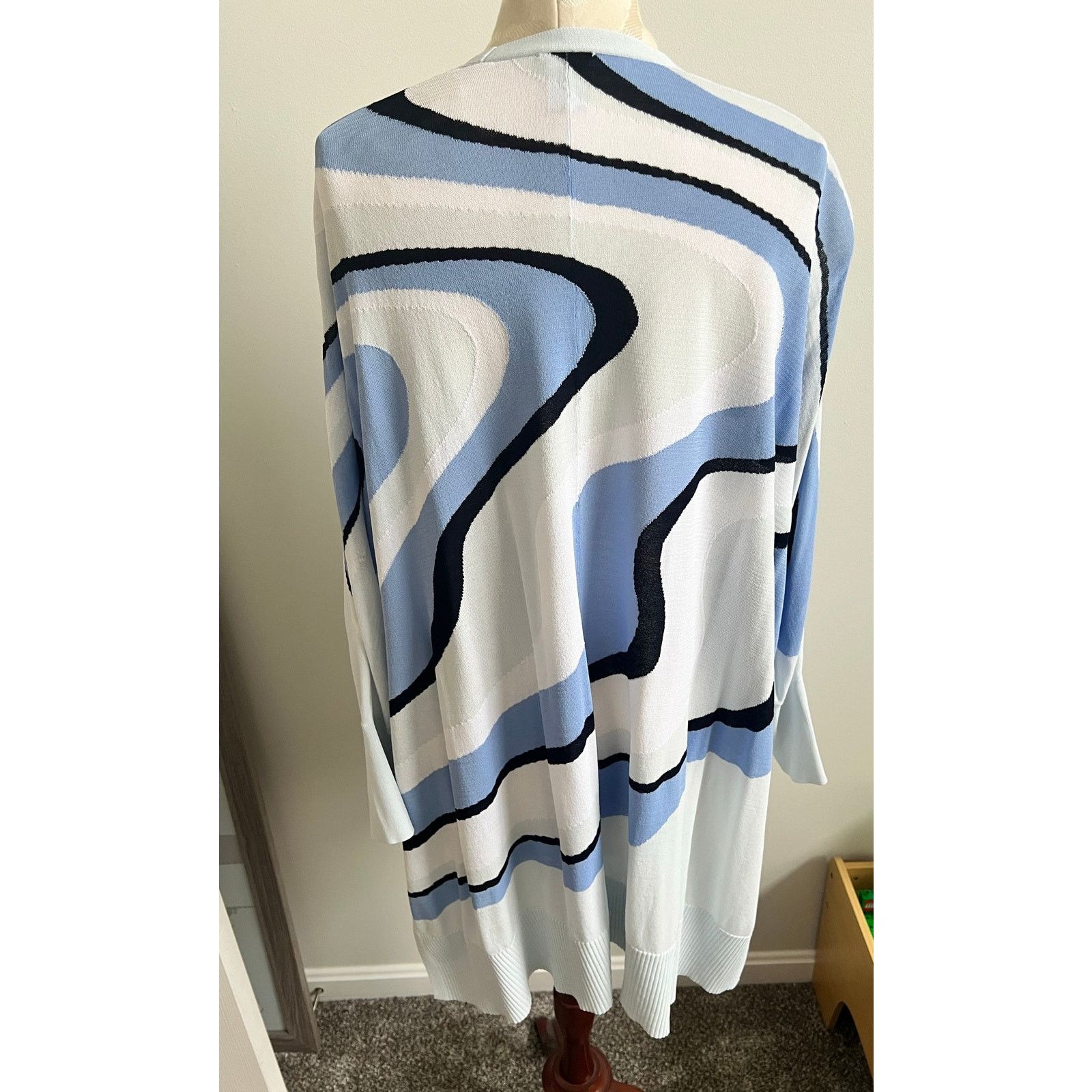 Chicos Chico’s Swirl Open Front Cardigan Size 0 (US Size Small) Size S / US 4 / IT 40 - 5 Thumbnail