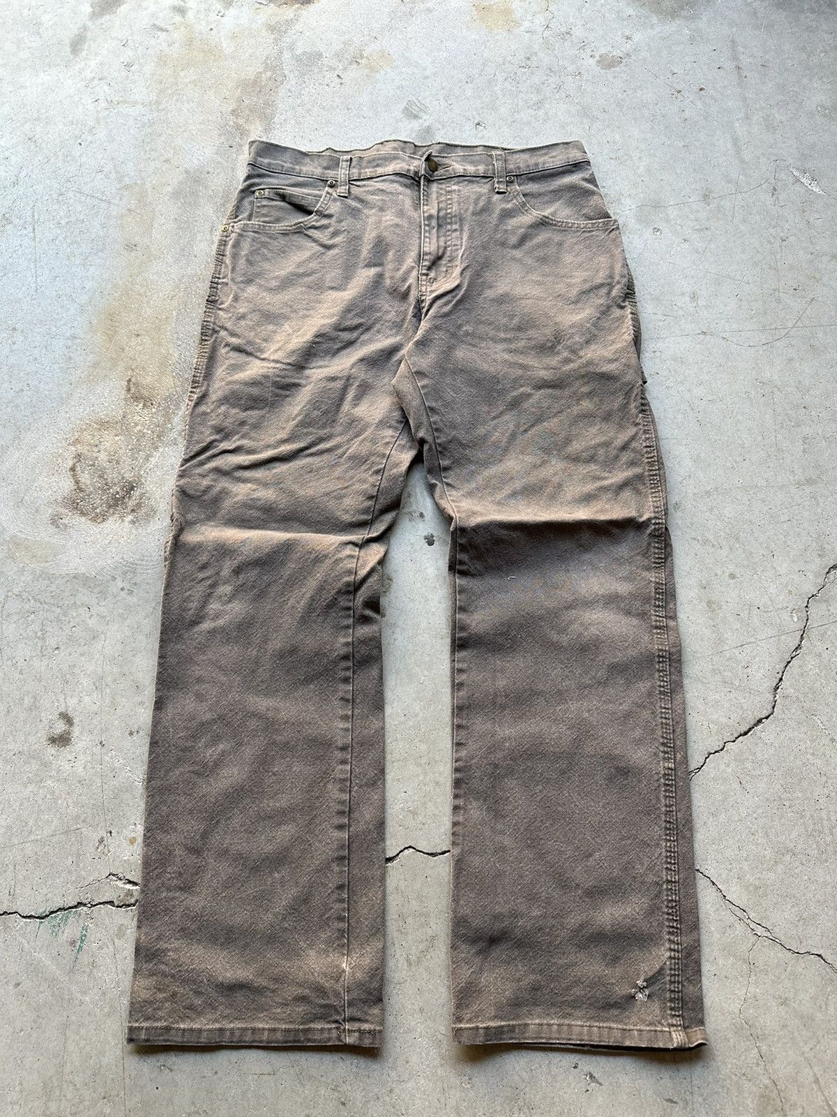 Dickies Y2K Vintage Brown dickies denim pants Size US 32 / EU 48 - 1 Thumbnail