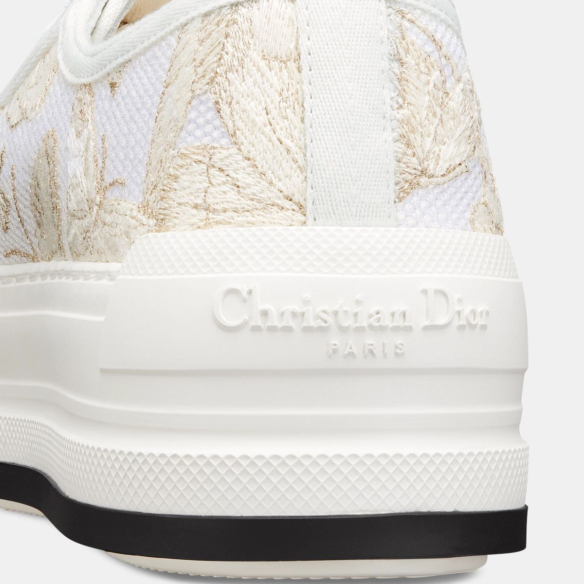 Dior o1bcso1str0225 Walk'n'Dior Platform Sneaker in White/Golden Size US 9 / IT 39 - 5 Thumbnail