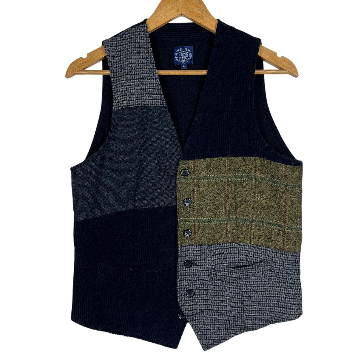 J. Press 🔥 J. Press Arthur Harrison Patchwork Vest Size US M / EU 48-50 / 2 - 1 Thumbnail
