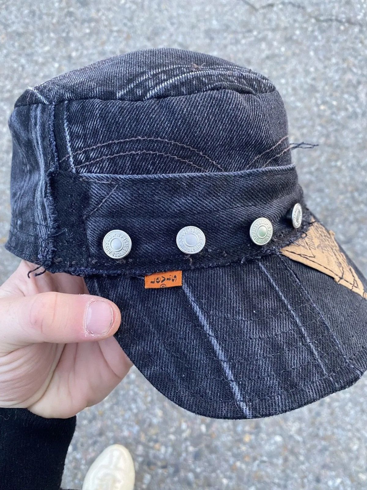 Levi's Vintage patchwork Levi’s 90s hat cap hystericglamour style Size ONE SIZE - 2 Thumbnail