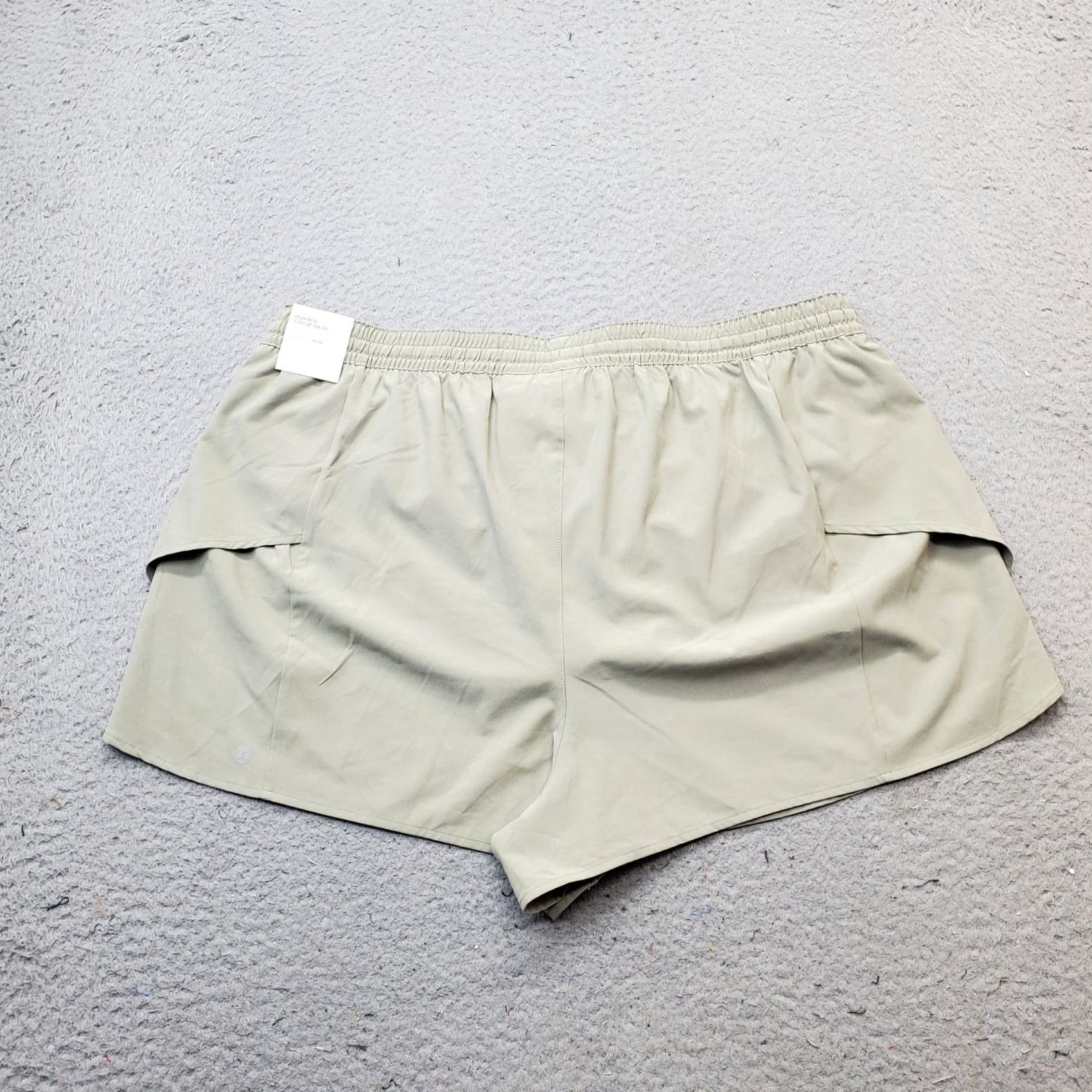Vintage CALIA Hotty Hot Shorts Womens XL Green Lined Stretch Athletic Relaxed High Rise Size 40" / US 18 - 2 Thumbnail