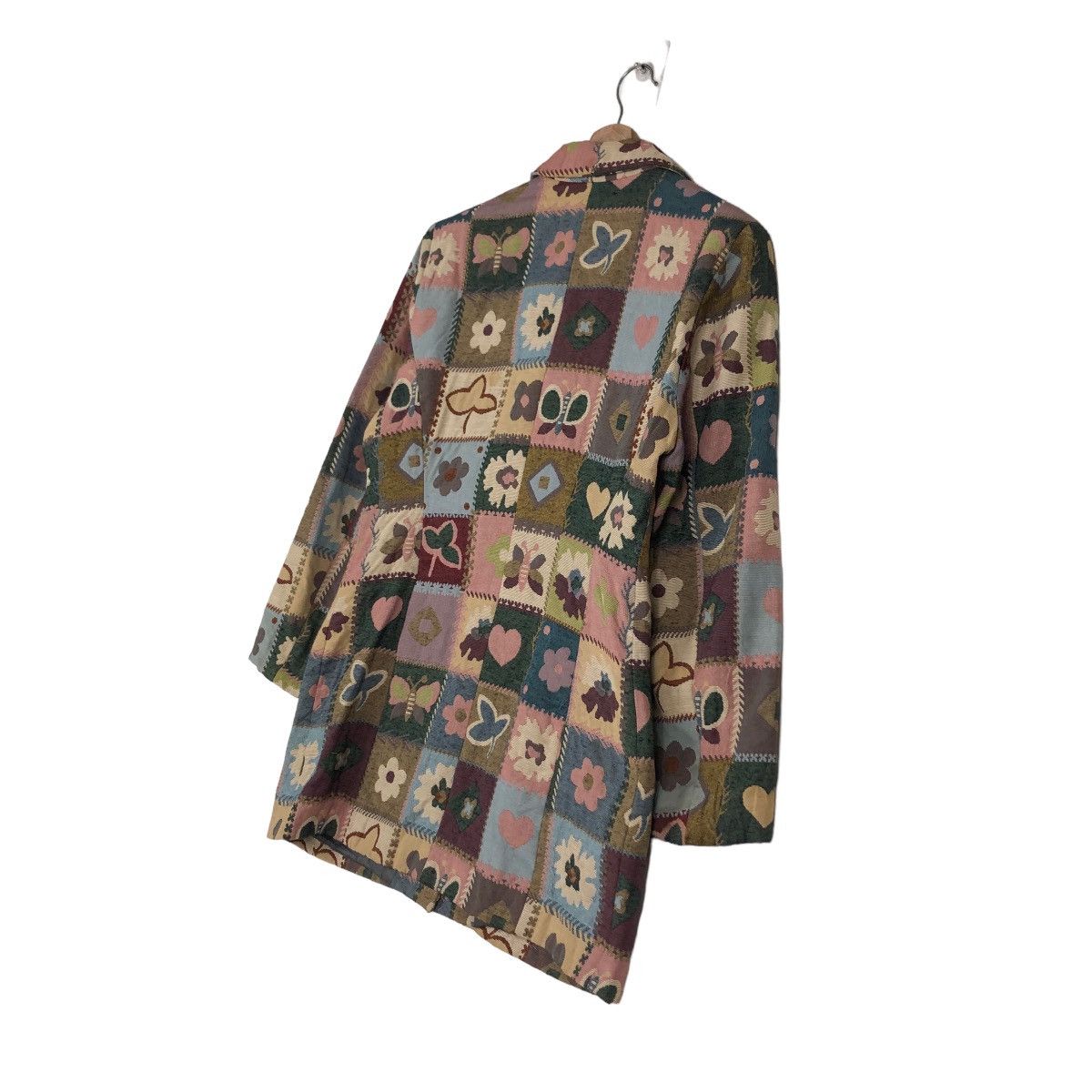 Designer 📌VINTAGE PATCHWORK DESIGN ART VALENTINA ITALY Size US S / EU 44-46 / 1 - 11 Thumbnail