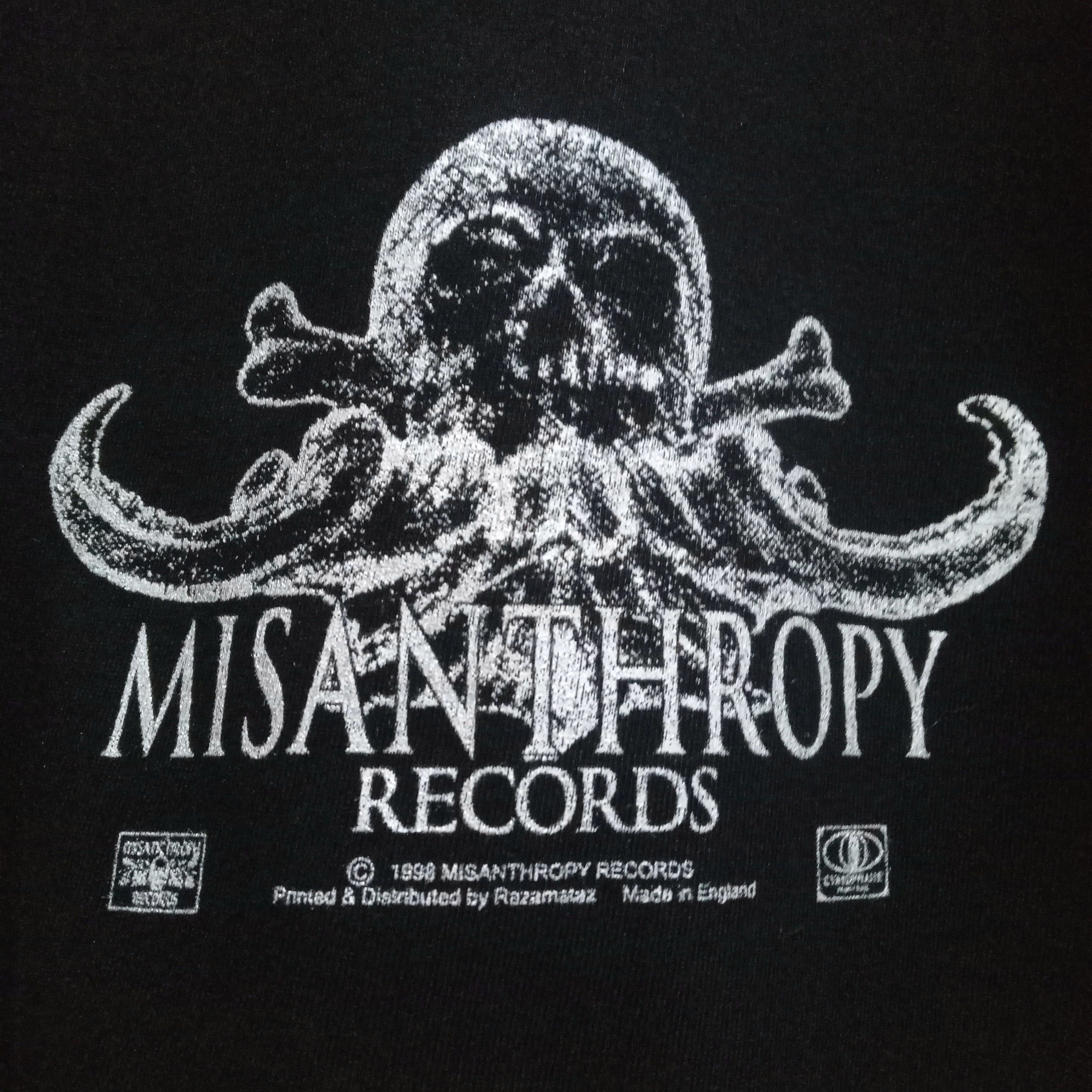 Band Tees BURZUM logo Misanthropy Records Size US L / EU 52-54 / 3 - 3 Thumbnail
