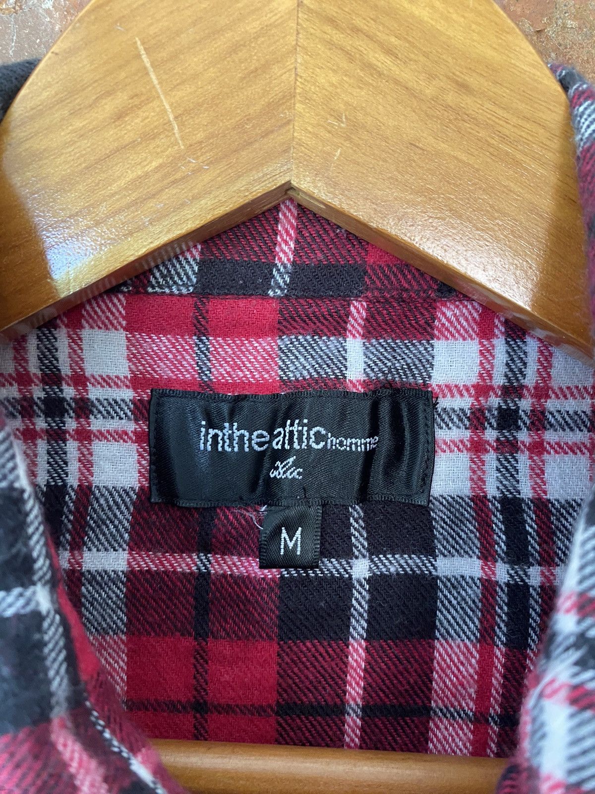 In The Attic × Japanese Brand × PPFM Iconic Red checked punk zipper Size US S / EU 44-46 / 1 - 13 Thumbnail