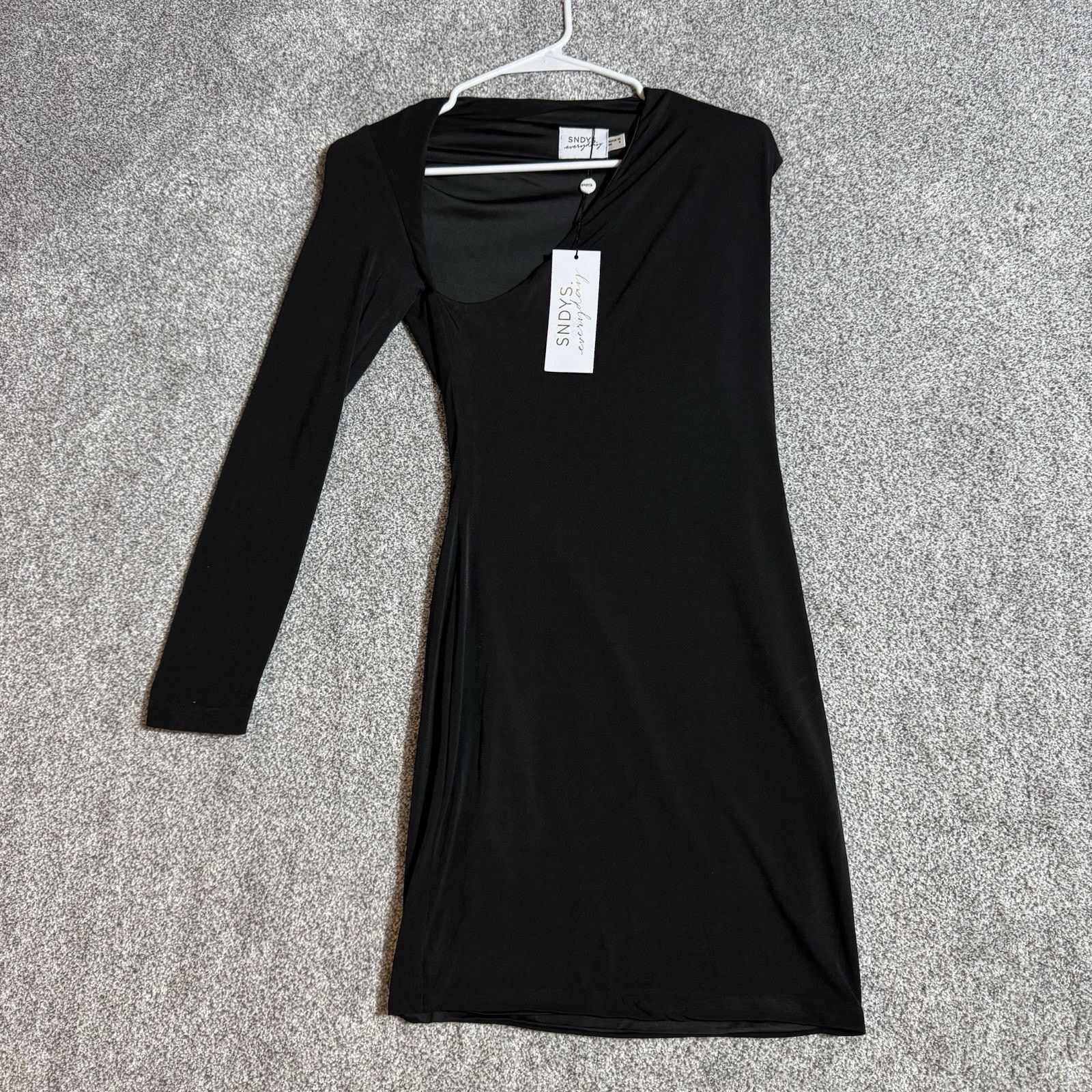 Other Cocktail Dress 6 Chic Asymmetrical Bodycon Party Glam Sleek Size M / US 6-8 / IT 42-44 - 1 Thumbnail