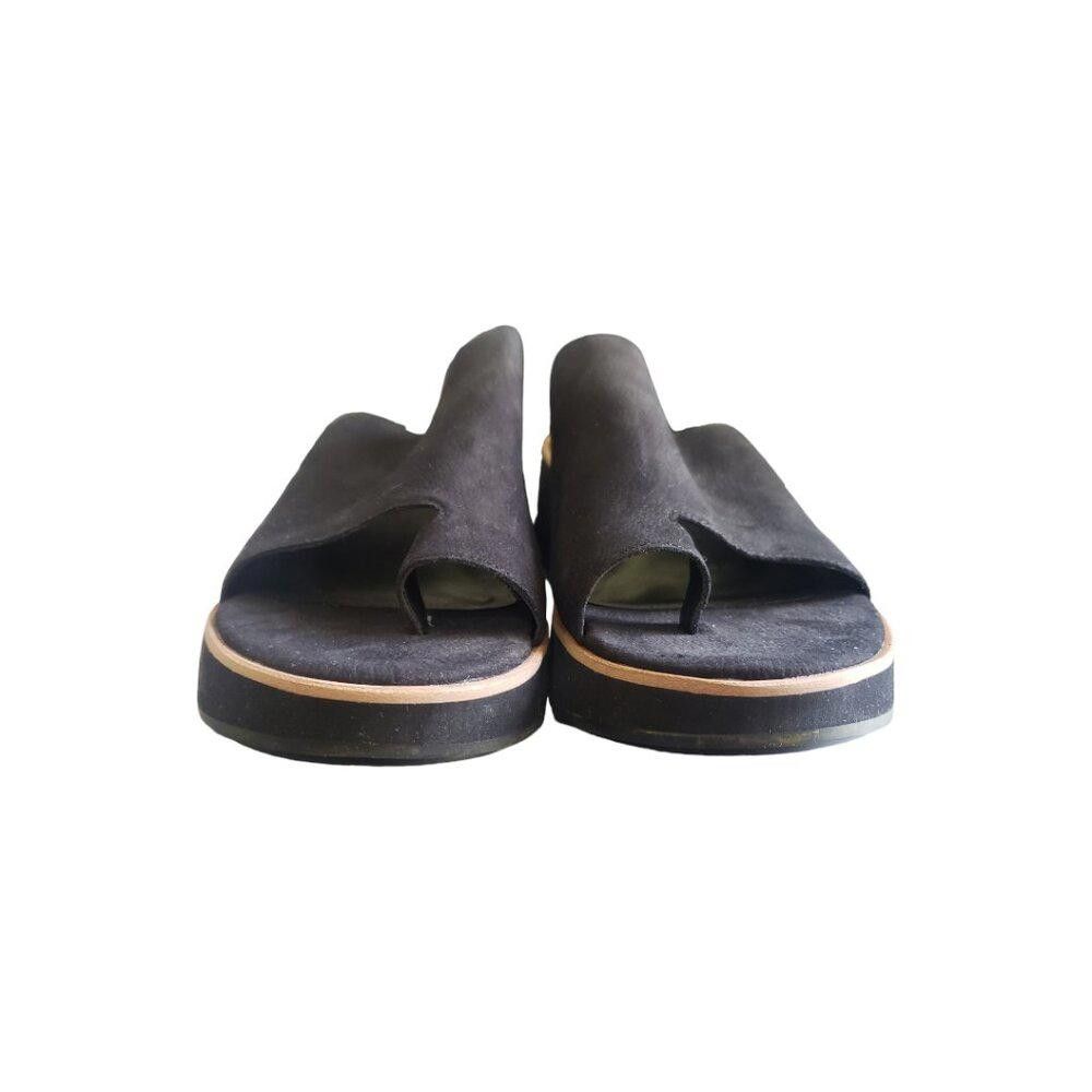 Eileen Fisher SH103 Eileen Fisher Dare Toe Ring Platform Slide Sandals 9.5 Size US 9.5 / IT 39.5 - 3 Thumbnail
