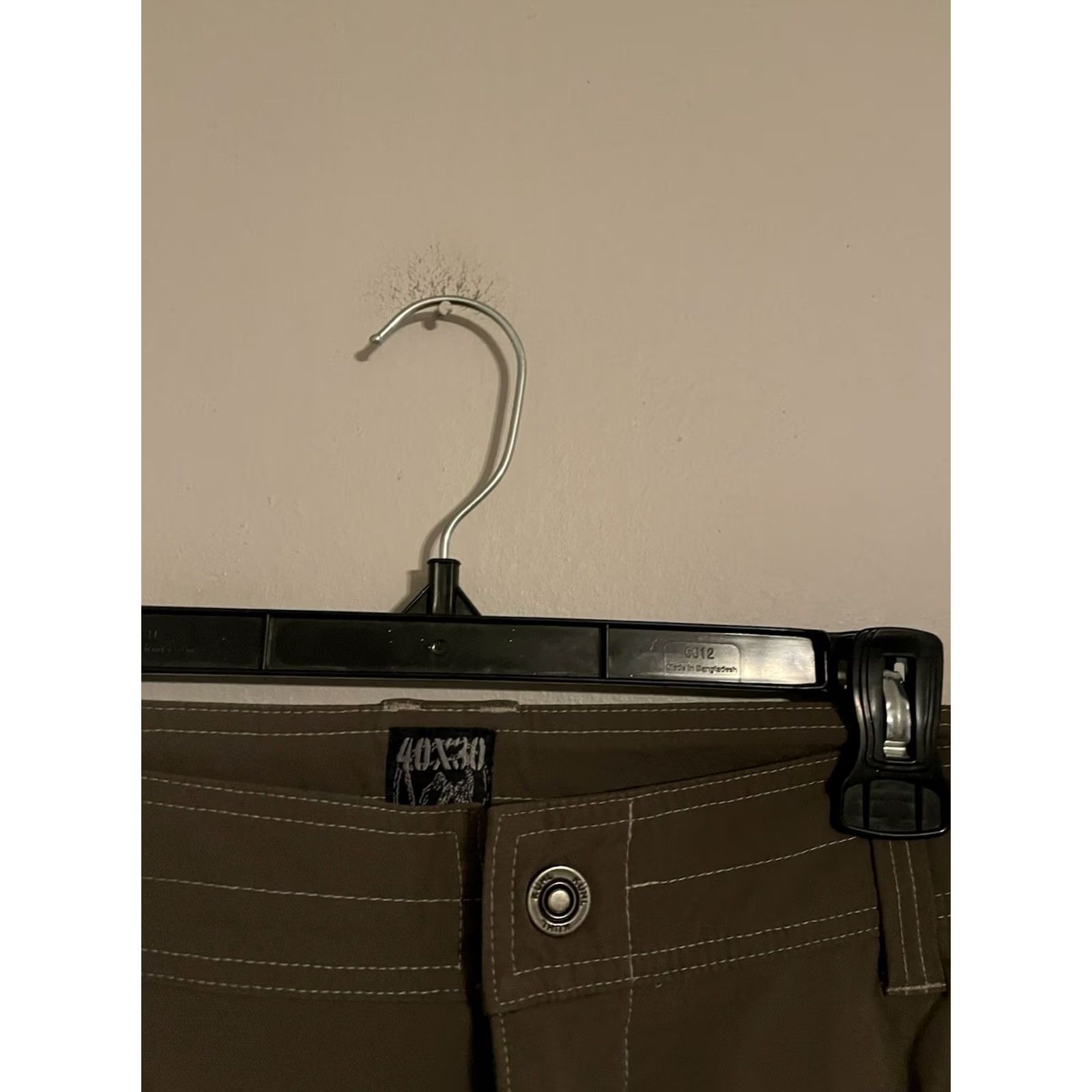 Olive Kuhl Olive Gray Outdoors Nylon Stretch Hiking Mountain Pants - Men's 40x30 Size US 40 / EU 56 - 2 Thumbnail