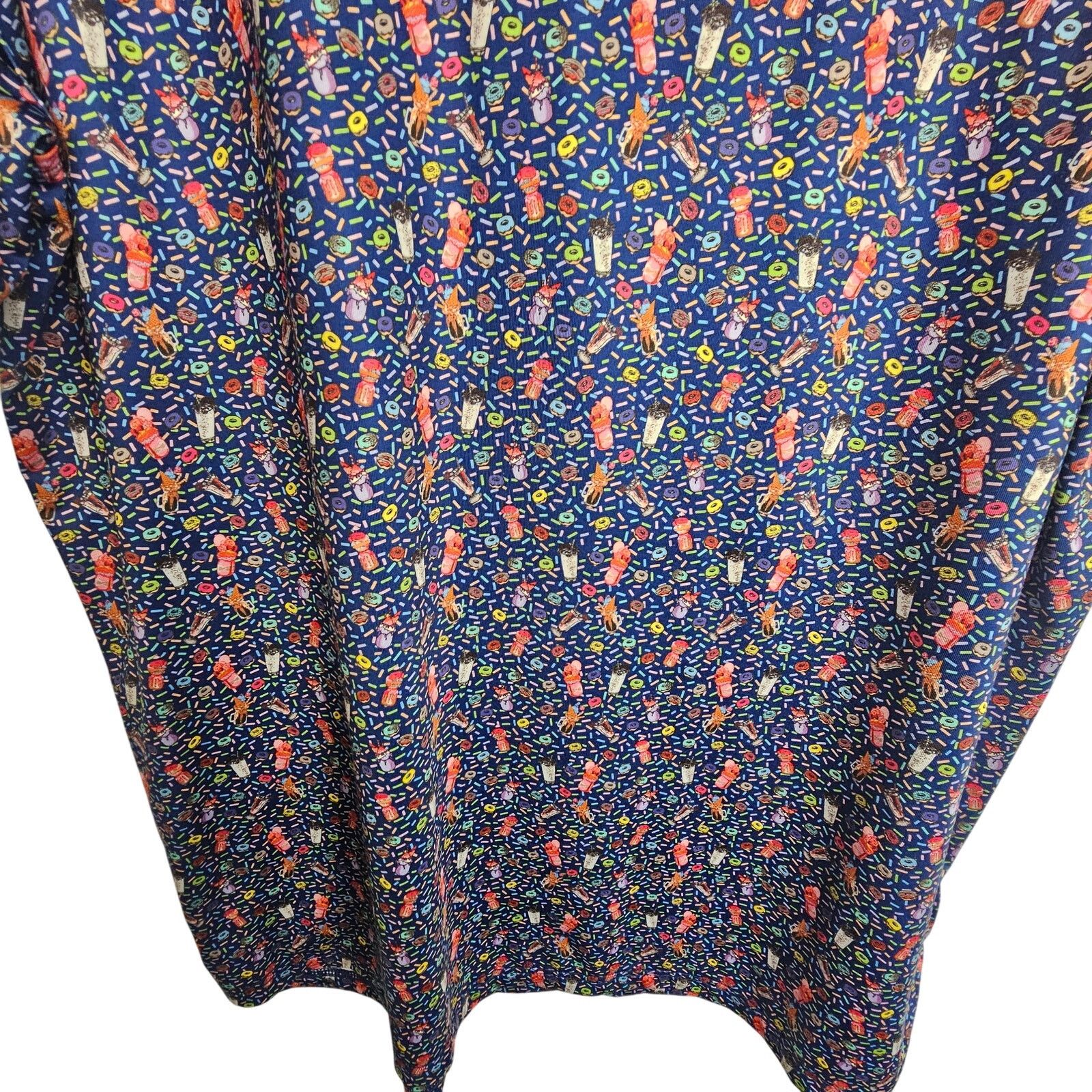 Whim Golf 1764 Mens Golf Polo Shirt Donut Milkshake Print L Stretch Size US L / EU 52-54 / 3 - 3 Thumbnail