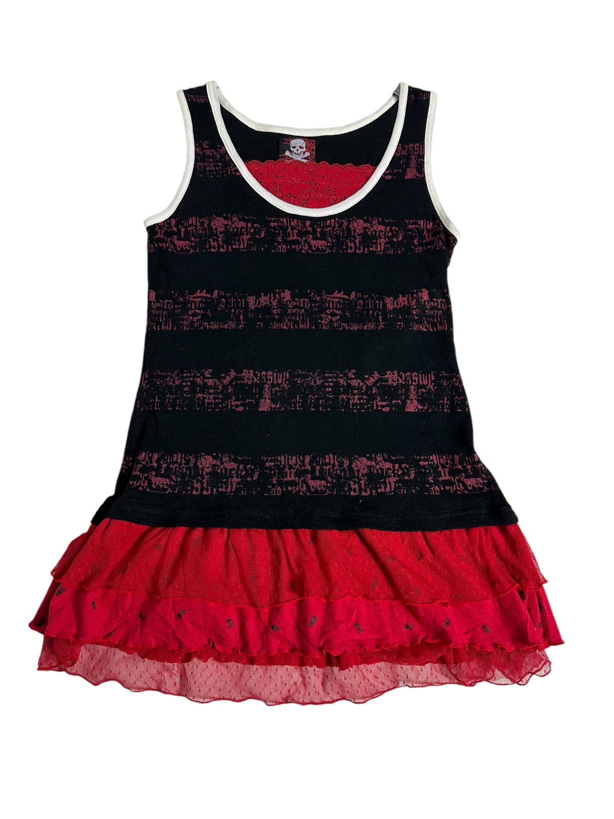 Other Trpp Grl Skull Punk Bondage Tshirt Size M / US 6-8 / IT 42-44 - 1 Thumbnail