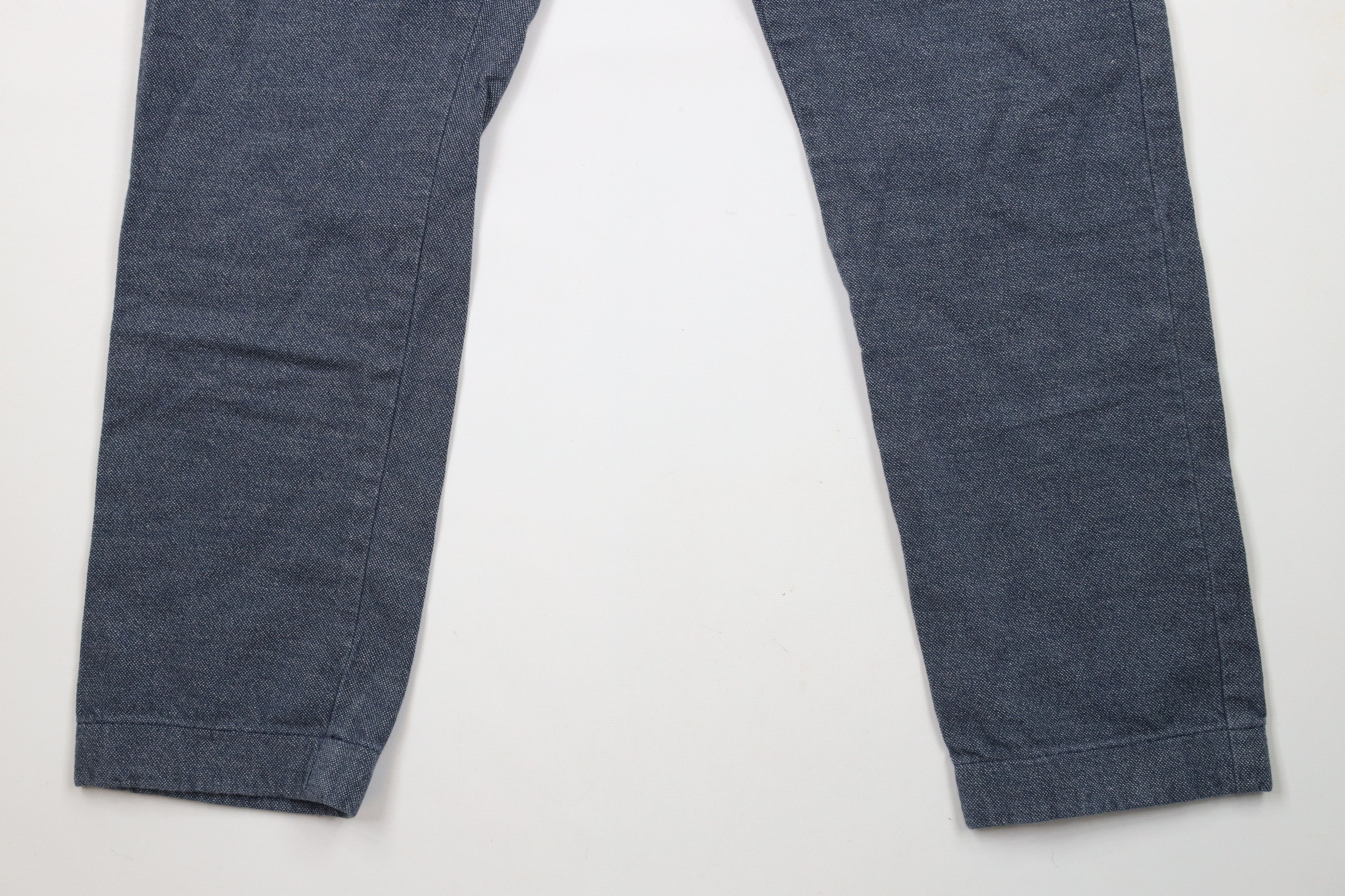 J.Crew × Vintage J Crew Slim Fit Flex Brushed Twill Trousers Chino Pants Blue Size US 32 / EU 48 - 4 Thumbnail