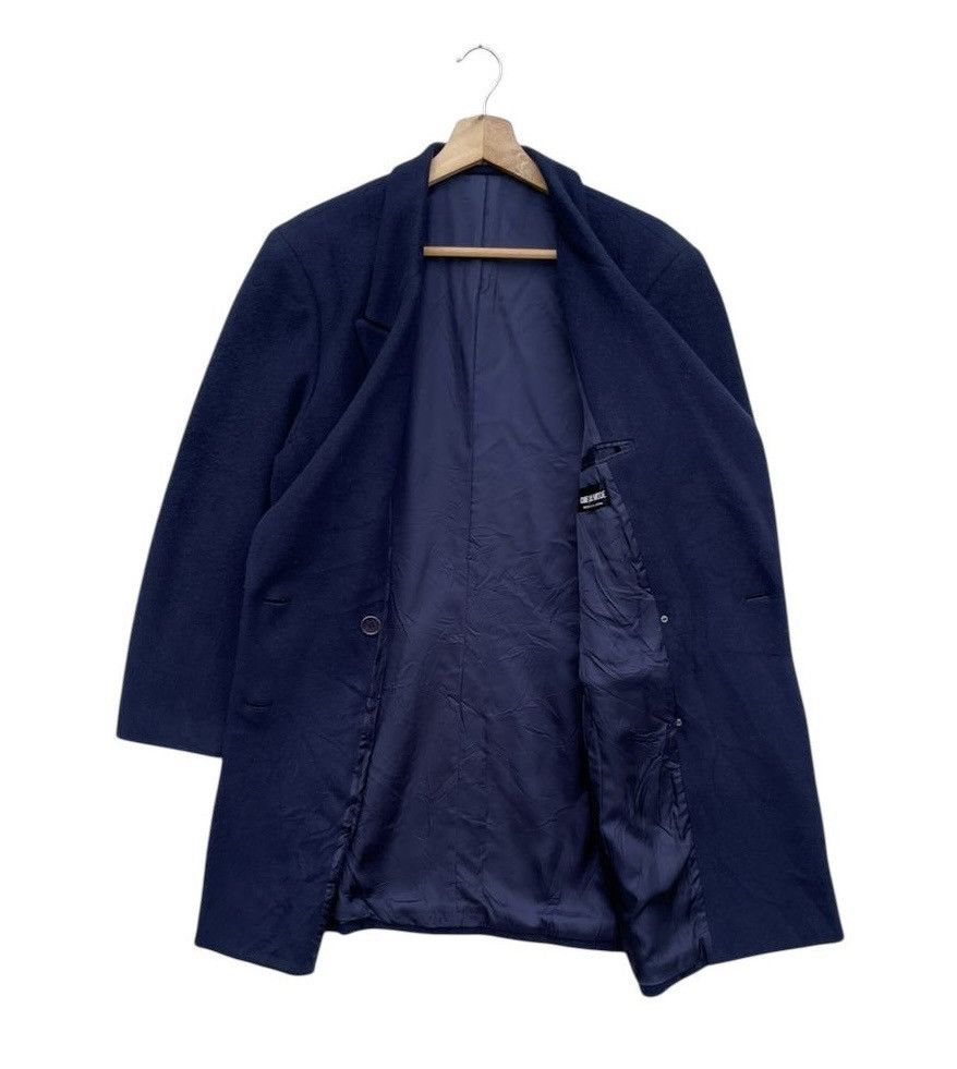 Japanese Brand 🔥Accept Binding🔥 Comme Ca Du Mode Navy Blue Wool Overcoat Size US S / EU 44-46 / 1 - 3 Thumbnail