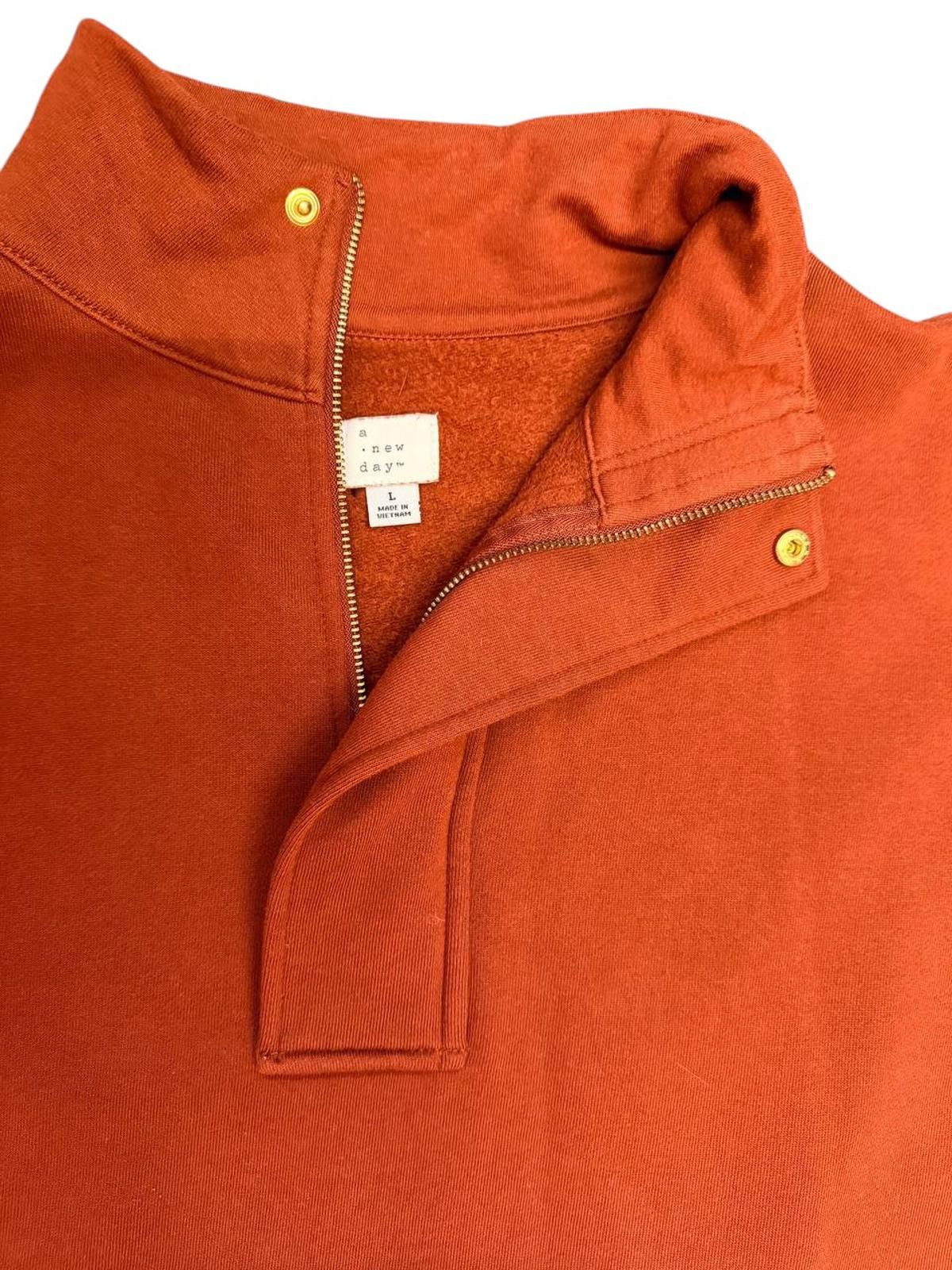 Other A New Day Womens - Quarter-Zip Pullover - Size L Size L / US 10 / IT 46 - 3 Thumbnail