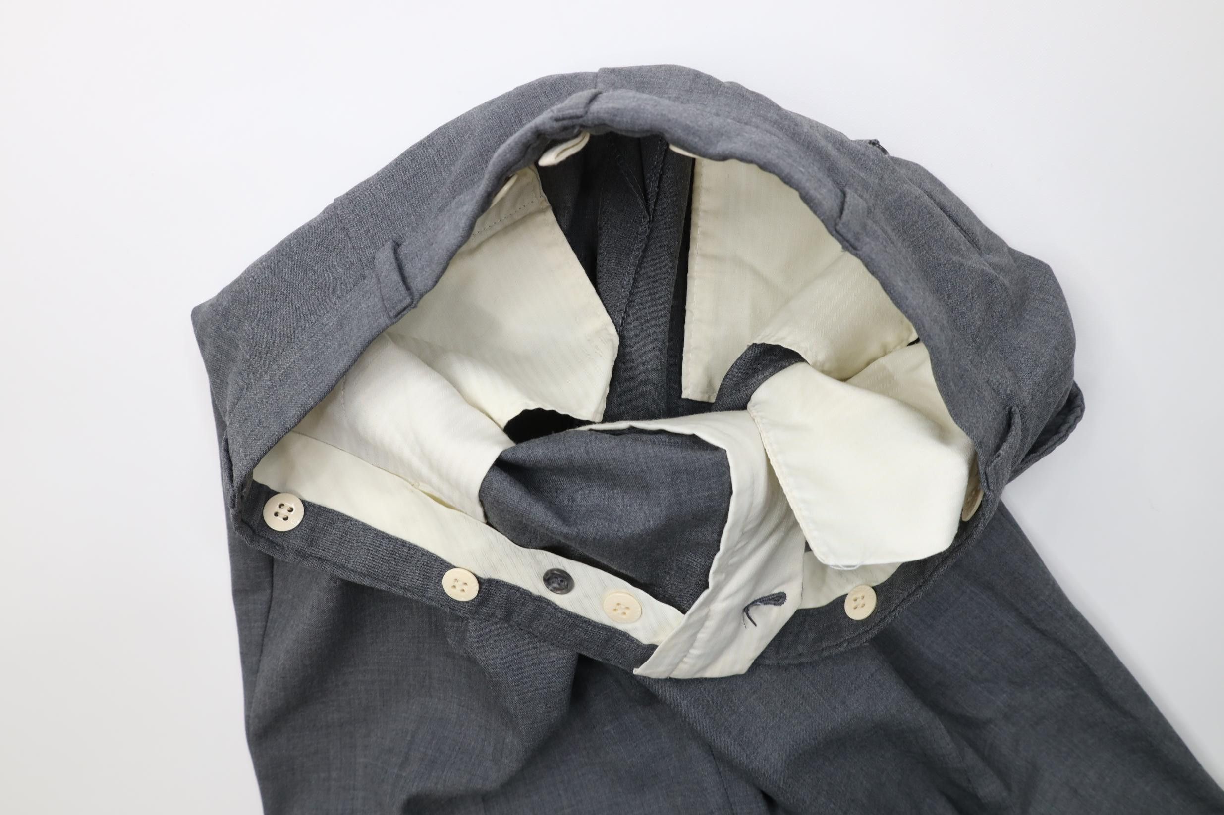 Lands' End Vintage 90s Lands End Wide Leg Chino Pants Heather Gray USA Size US 36 / EU 52 - 8 Thumbnail