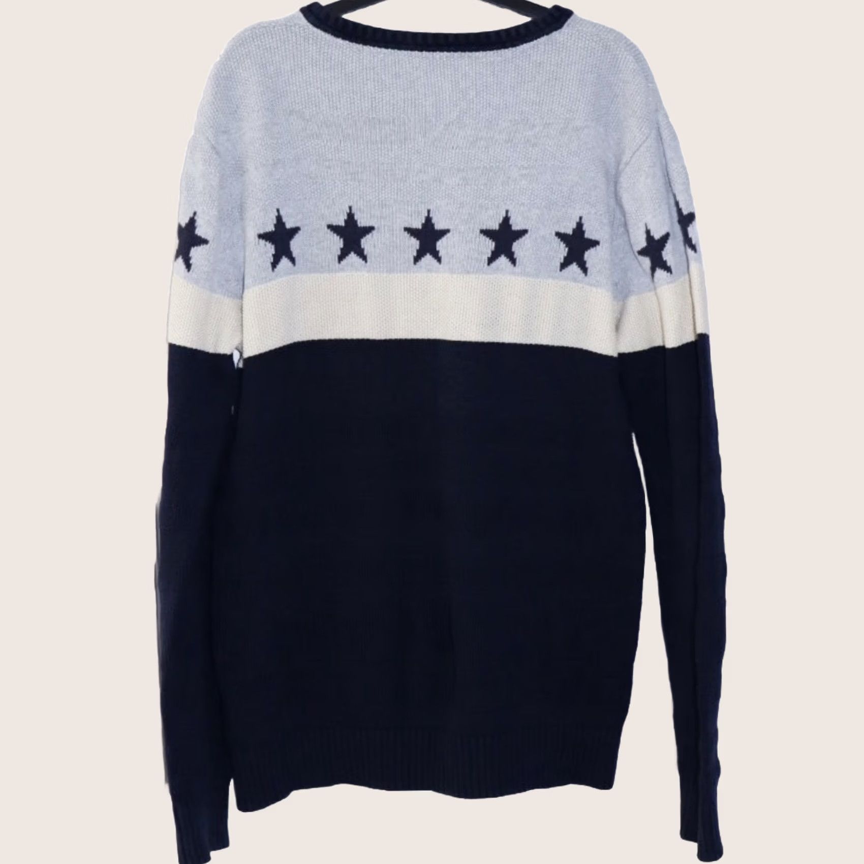 Tommy Hilfiger Tommy Hilfiger Top Mens L Denim Jumper Size Navy Crew Neck Pullover Used Size US L / EU 52-54 / 3 - 1 Thumbnail