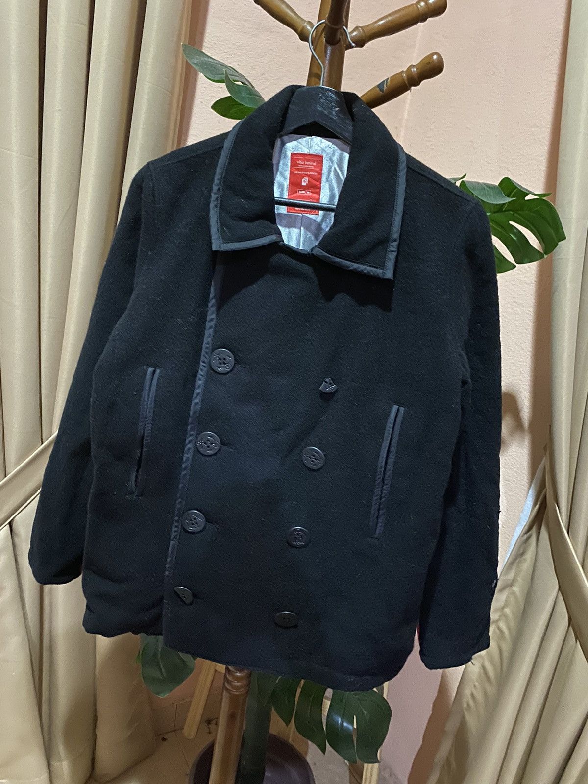 WHIZ LIMITED Felicity Black Wool Double-Breasted Jacket Tokyo Edge Size US M / EU 48-50 / 2 - 2 Thumbnail