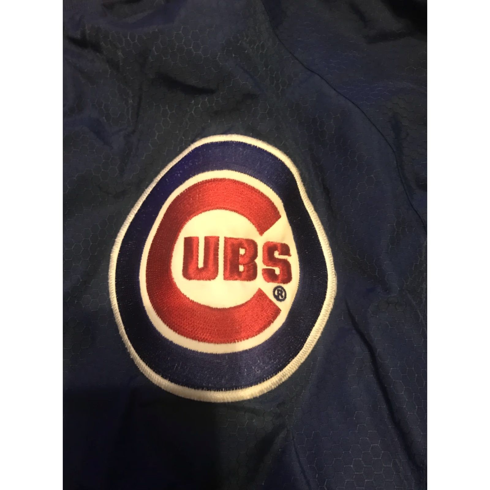 MLB Chicago Cubs Jacket Majestic Baseball Full Zip XL Men Blue Logo MLB Size US XL / EU 56 / 4 - 4 Thumbnail