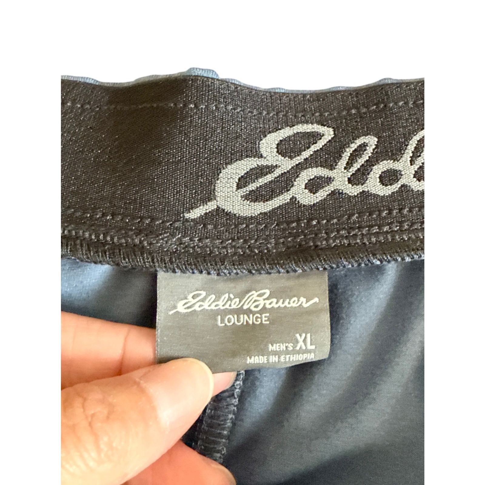Eddie Bauer Eddie Bauer Men’s Comfort Fit Lounge Shorts Blue XL Size US 36 / EU 52 - 4 Thumbnail