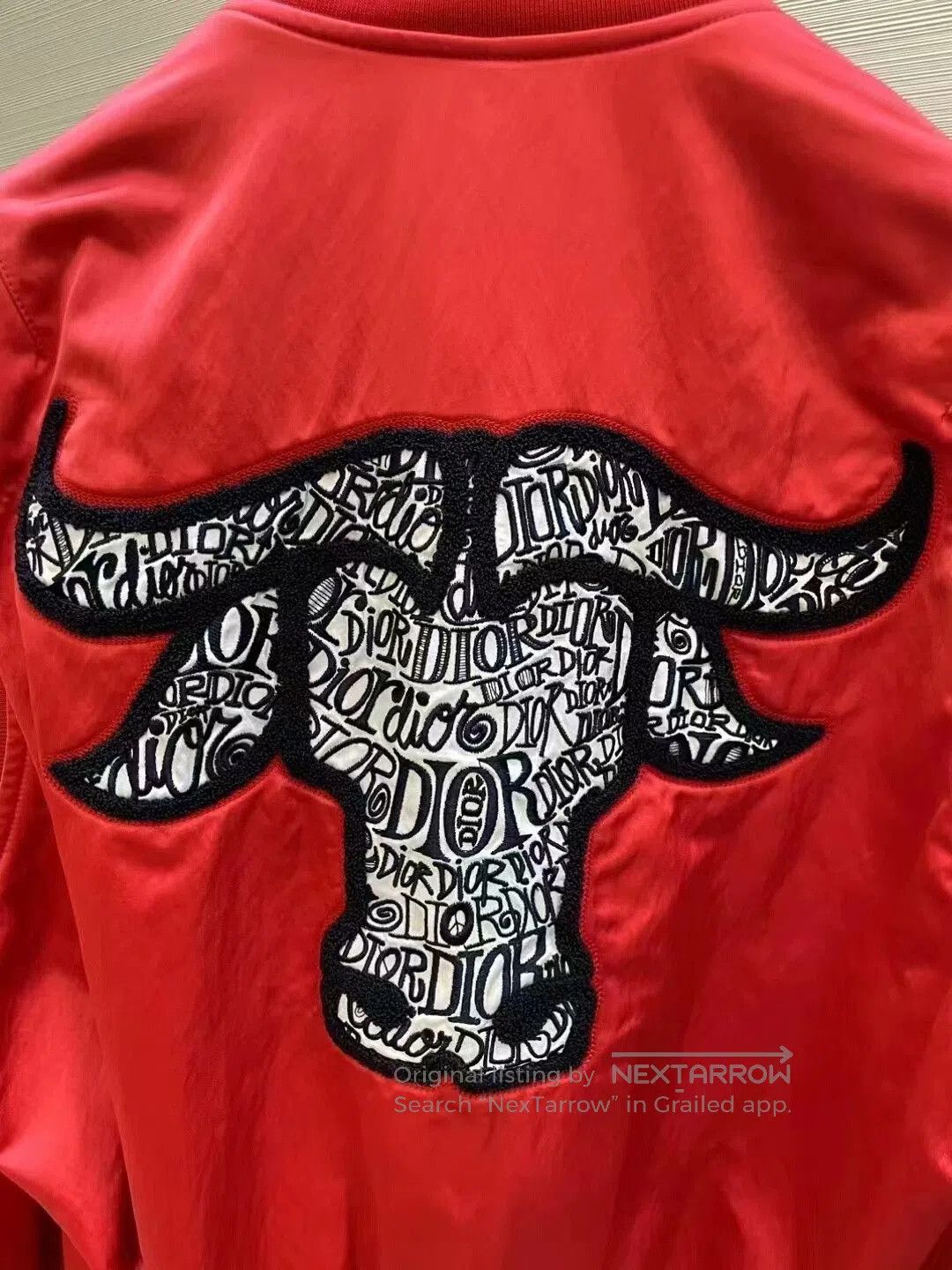 Dior Dior Silk Embroidered Bull Head Jacket. Size US M / EU 48-50 / 2 - 5 Thumbnail