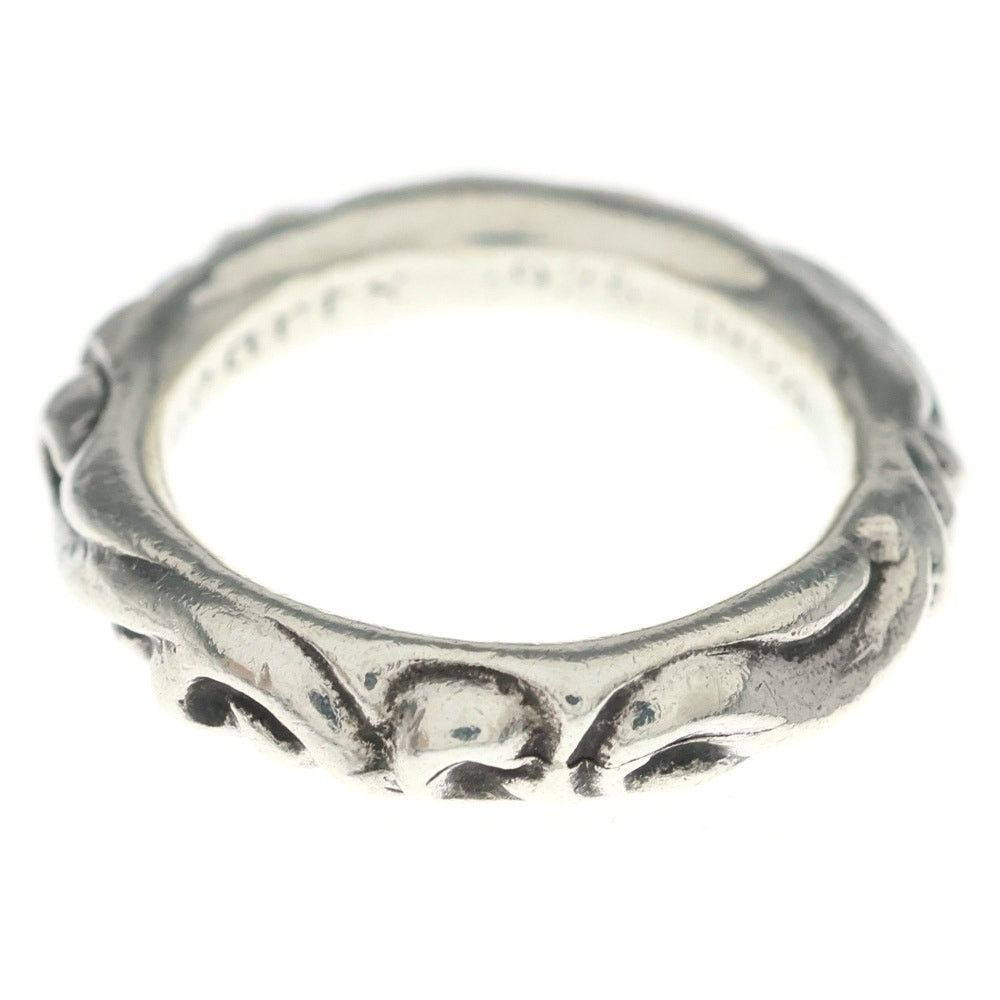 Chrome Hearts Chrome Hearts Scroll Band Silver Ring Size ONE SIZE - 3 Thumbnail