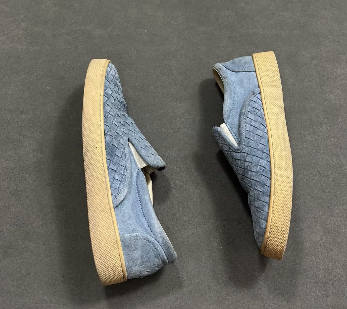 Bottega Veneta Bottega Veneta BV Classic Intreccio Slip-On Sneakers J16 Size US 8 / EU 41 - 5 Thumbnail