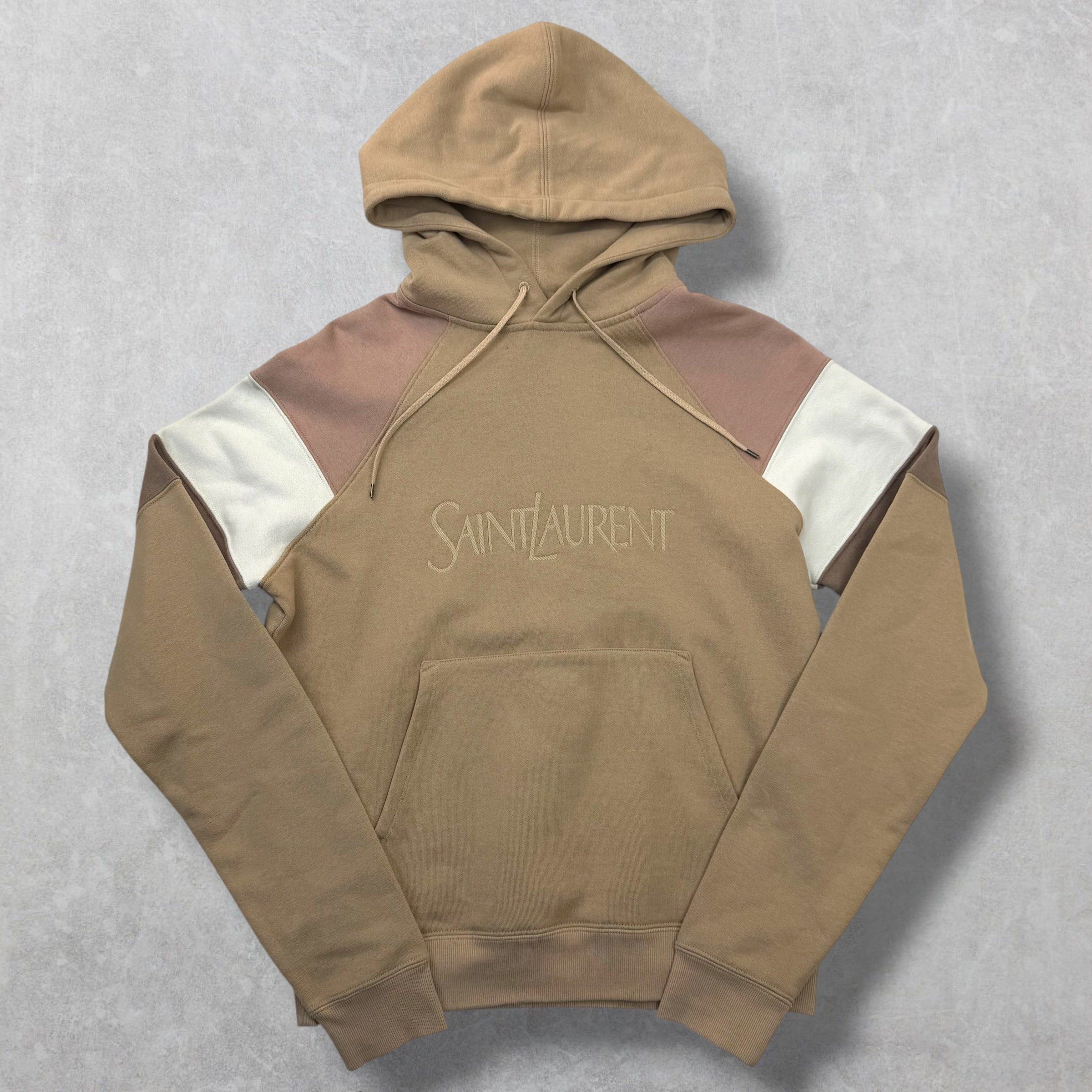 Other Saint Laurent Colour Block Logo Hoodie M Size US M / EU 48-50 / 2 - 1 Thumbnail