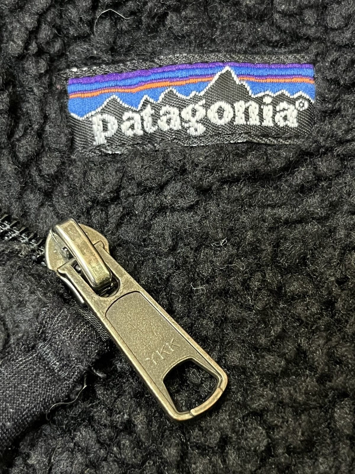 Patagonia GRAIL🔥AUTHENTIC PATAGONIA BLACK ZIPPER FLEECE JACKET Size US M / EU 48-50 / 2 - 11 Thumbnail