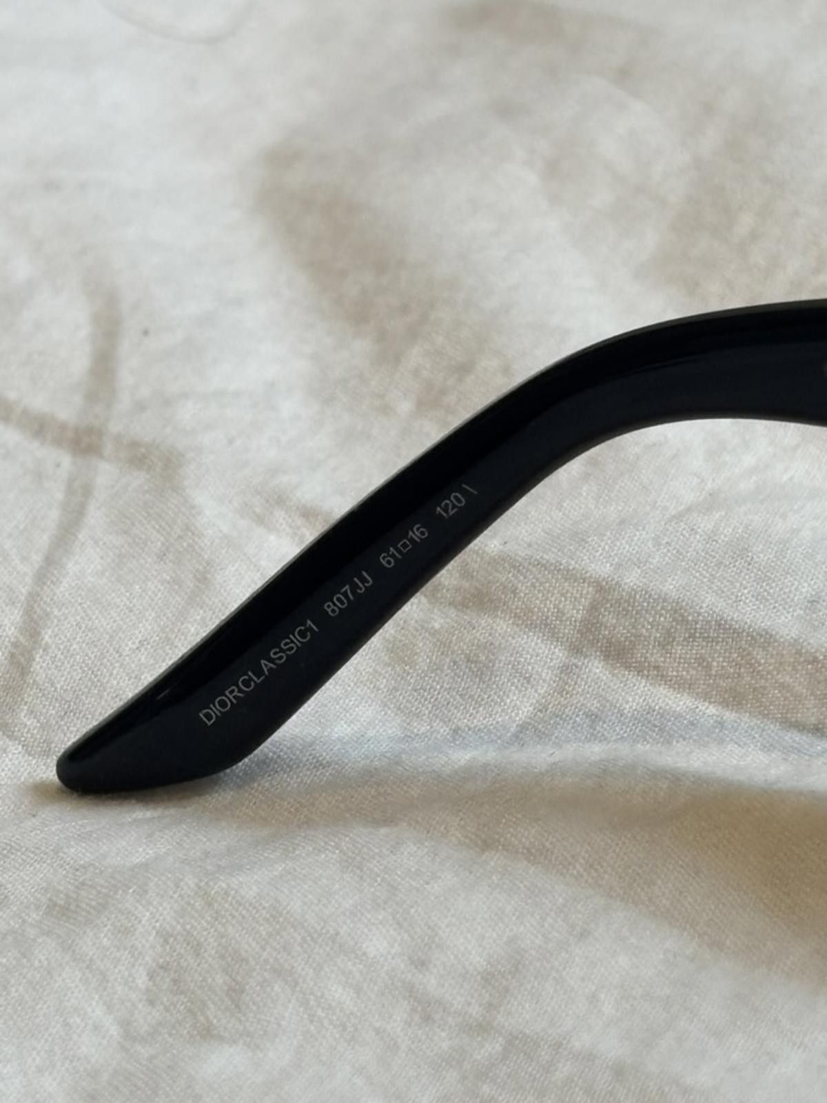 Dior Dior - Black Oversized Square Sunglasses Size ONE SIZE - 8 Thumbnail