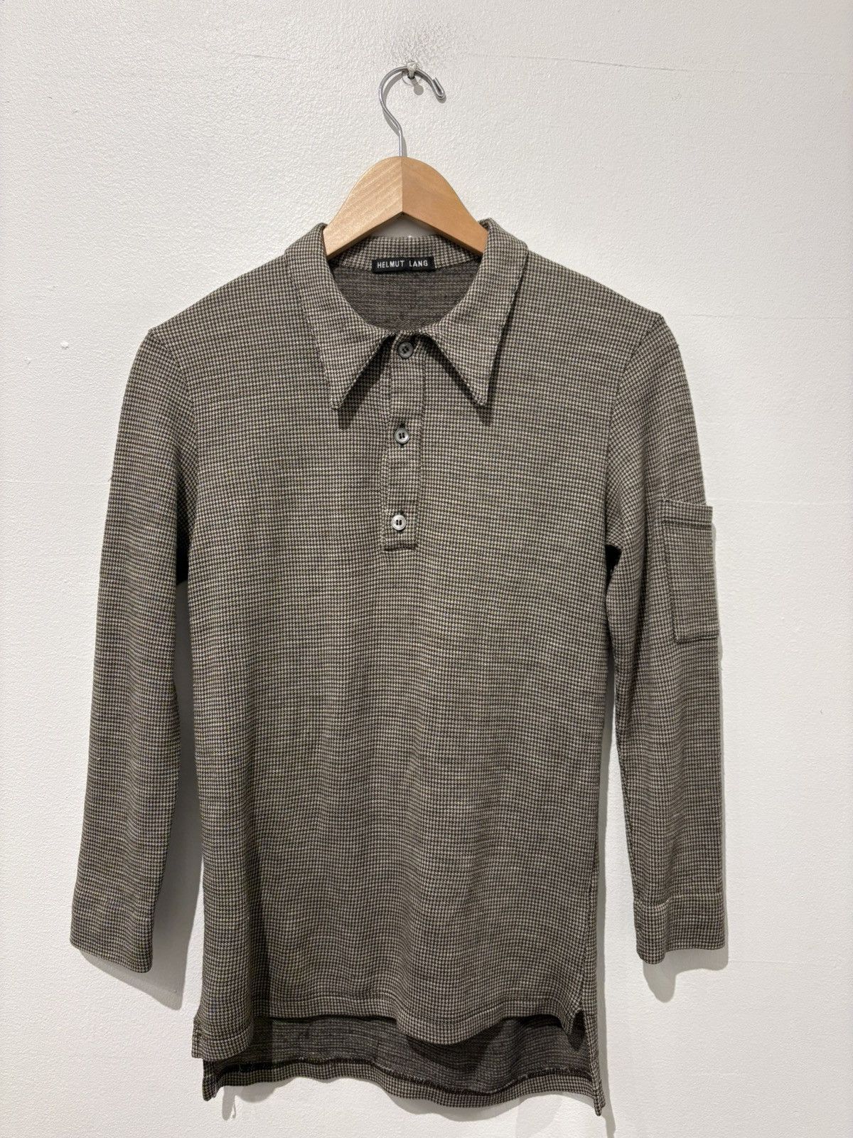 Helmut Lang Vintage Helmut Lang Knit Polo Size US S / EU 44-46 / 1 - 1 Thumbnail