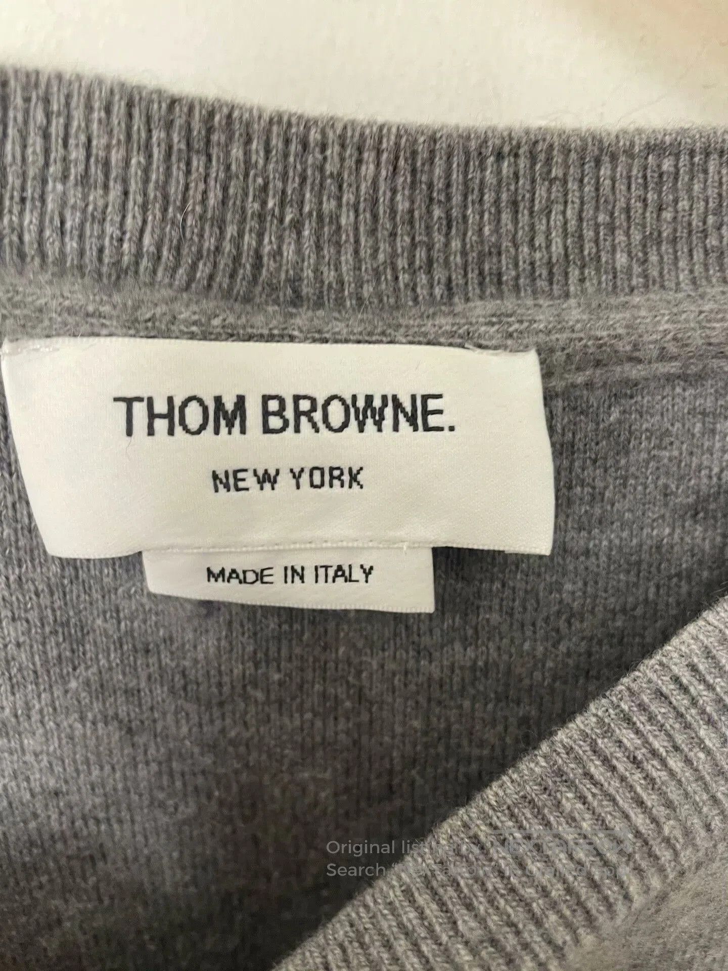 Thom Browne Thom Browne Gray 4-Stripe Sweatshirt. Size US L / EU 52-54 / 3 - 2 Thumbnail