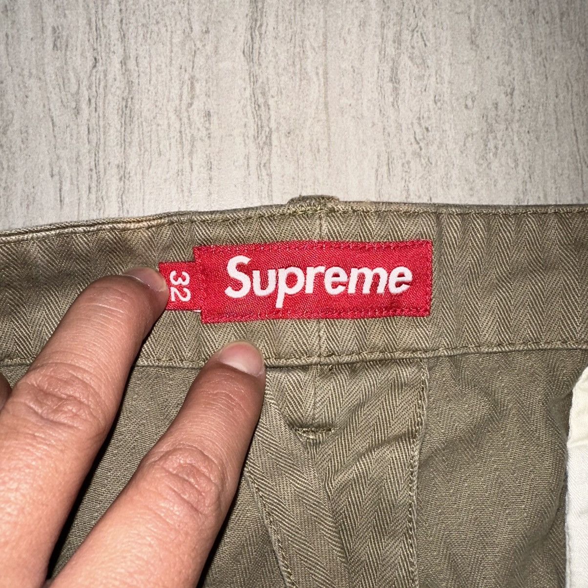 Supreme Supreme Baggy Fatigue Trousers Size US 34 / EU 50 - 5 Thumbnail