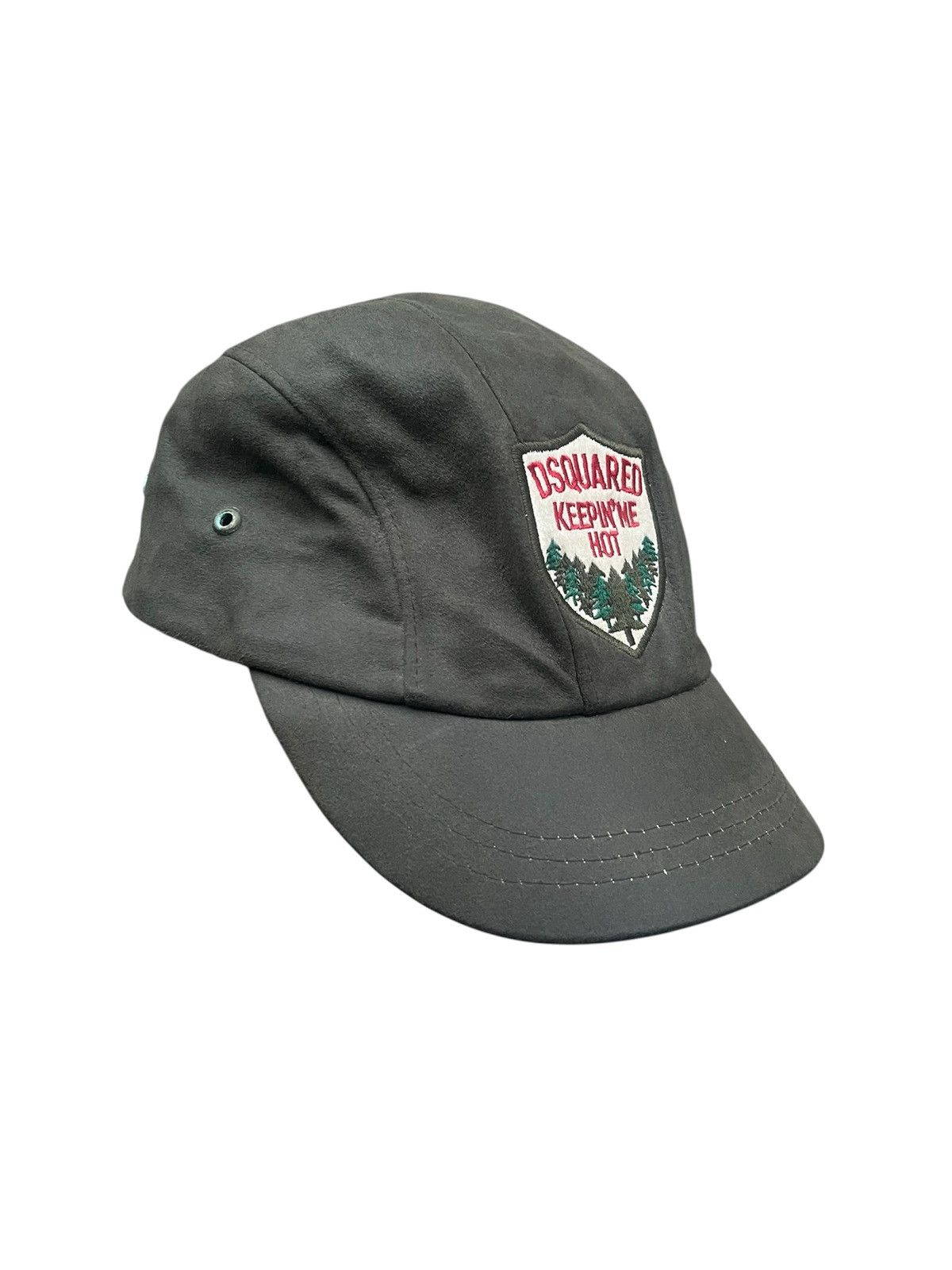 Dsquared2 Dsquared2 Keepin Me Hot Embroidered Patch Hat Size ONE SIZE - 1 Thumbnail