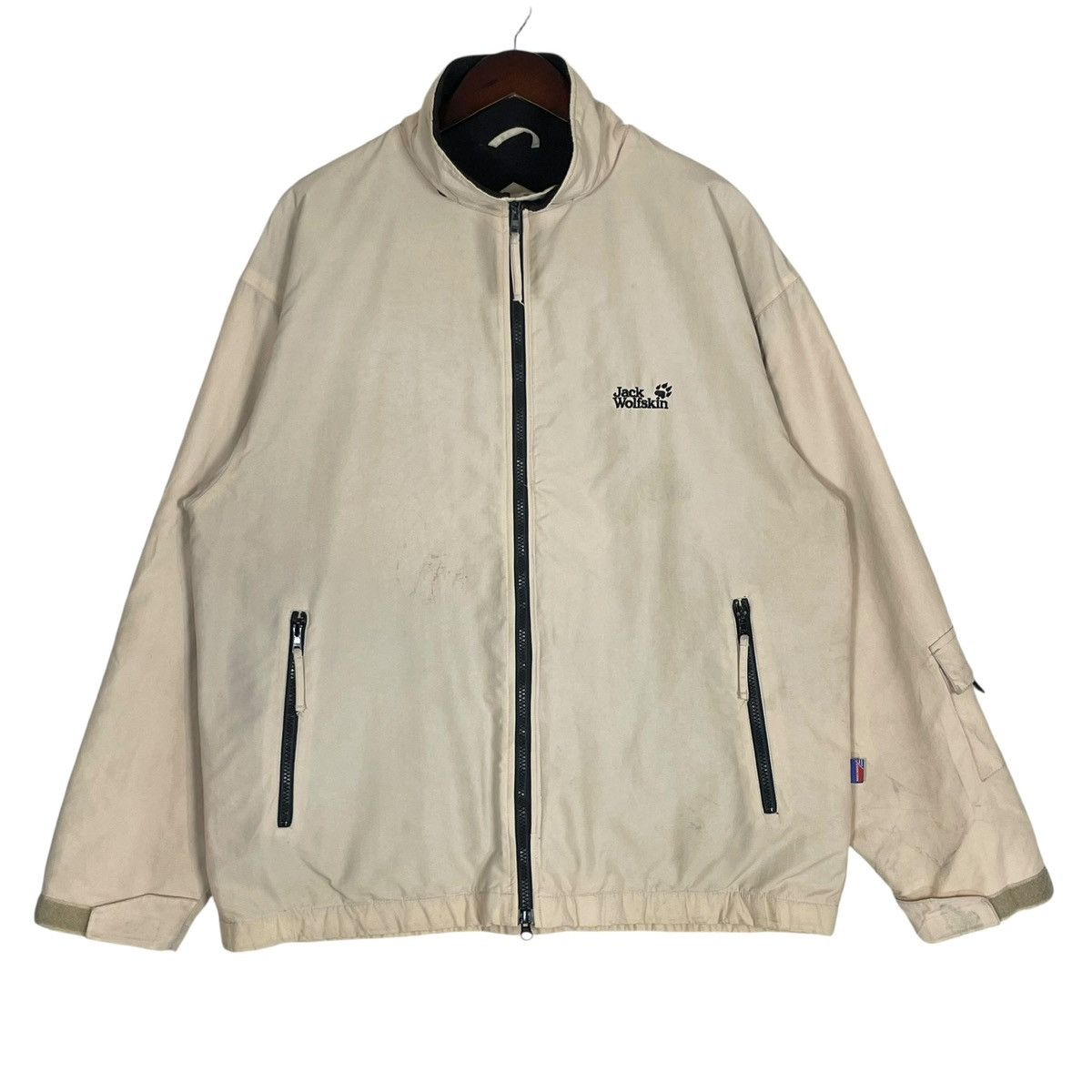 Jack Wolfskin Vintage Jack Wolfskin Fast Motion Jacket Windbreaker FullZip Size US L / EU 52-54 / 3 - 1 Thumbnail